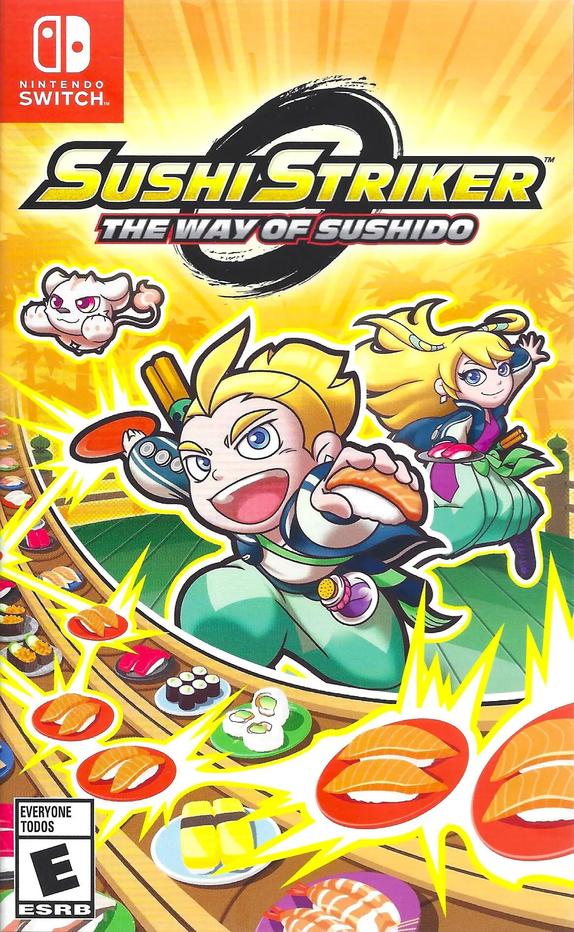 Capa de Sushi Striker: The Way of Sushido