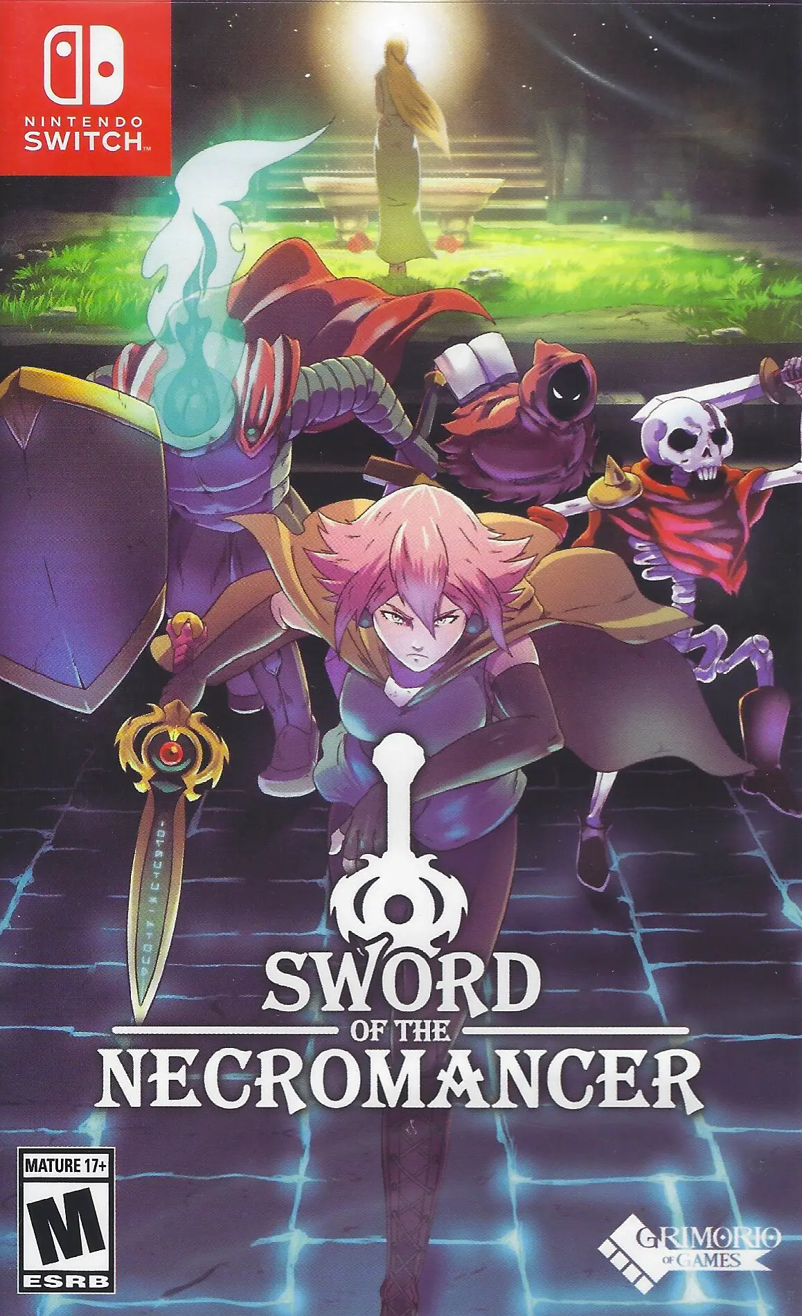 Capa de Sword of the Necromancer