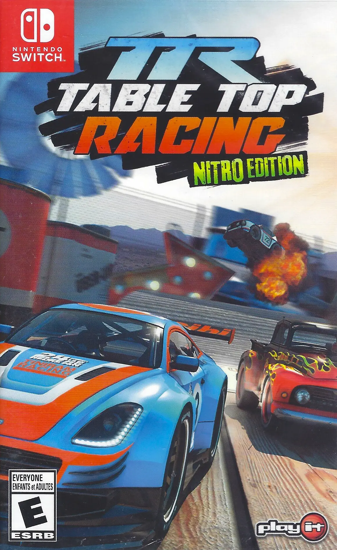 Capa de Table Top Racing Nitro Edition