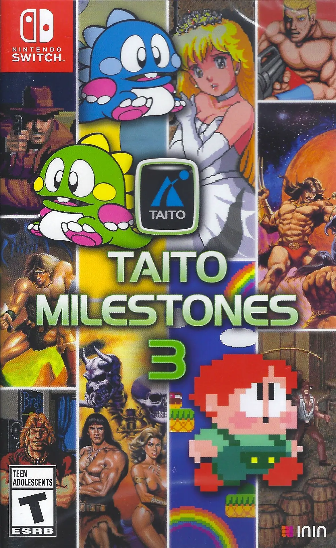 Capa de Taito Milestones 3