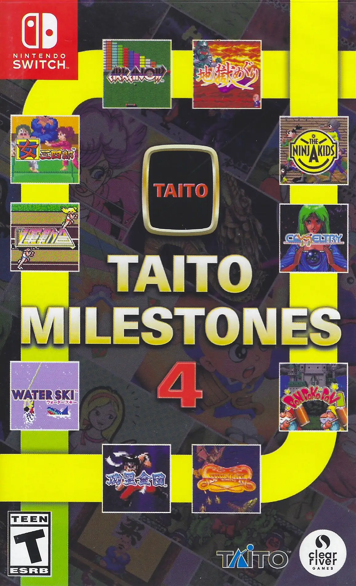 Capa de Taito Milestones 4