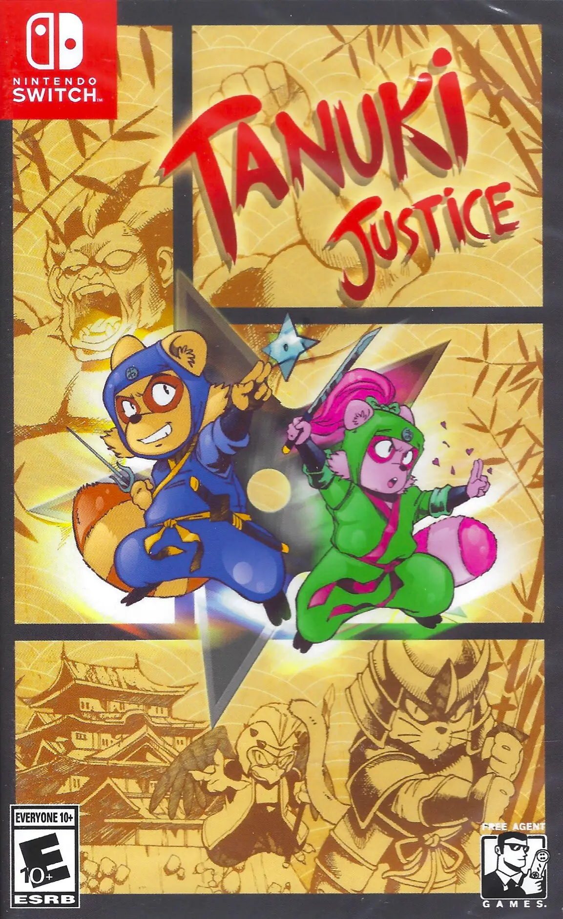 Capa de Tanuki Justice [VGNYSoft Exclusive]