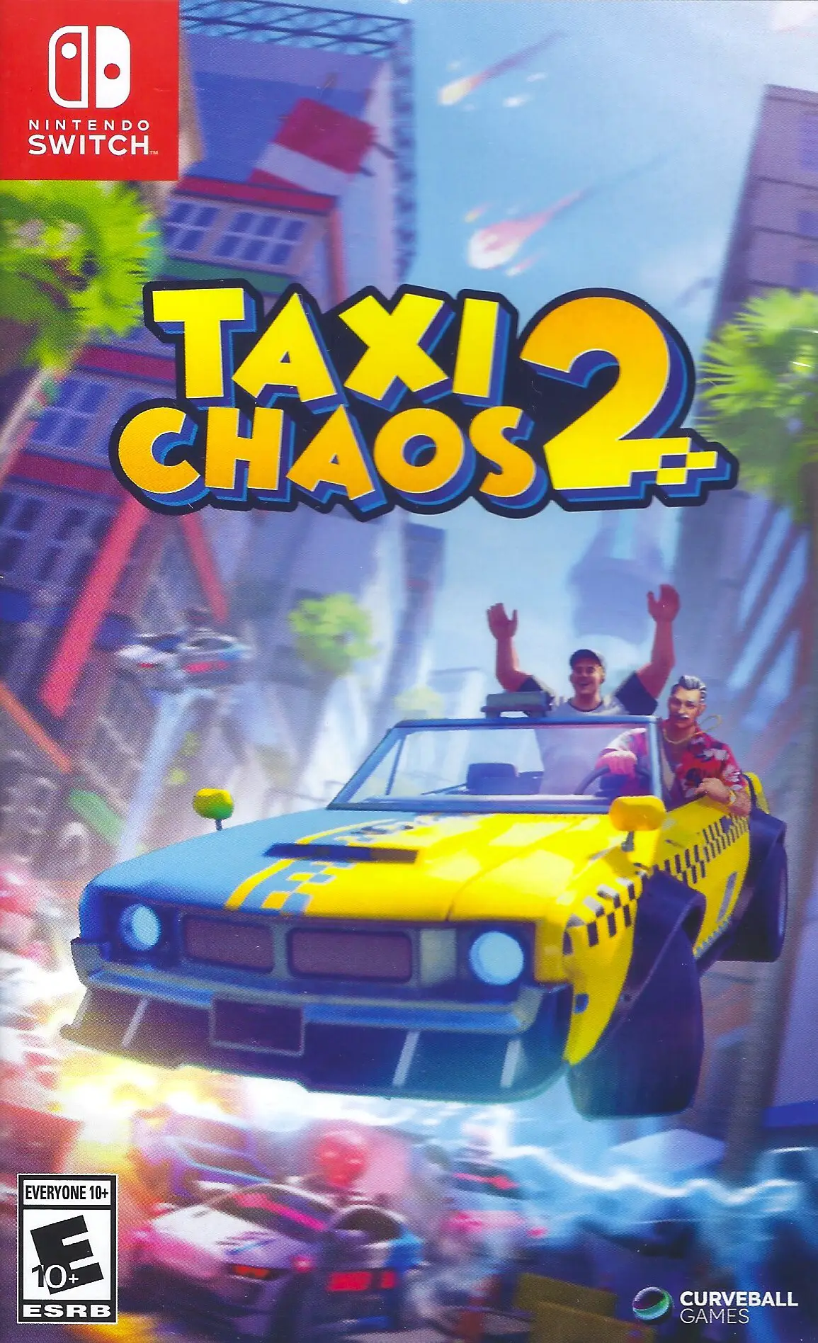 Capa de Taxi Chaos 2