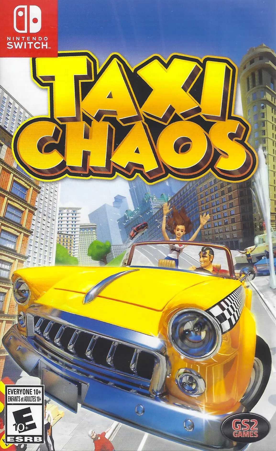 Capa de Taxi Chaos
