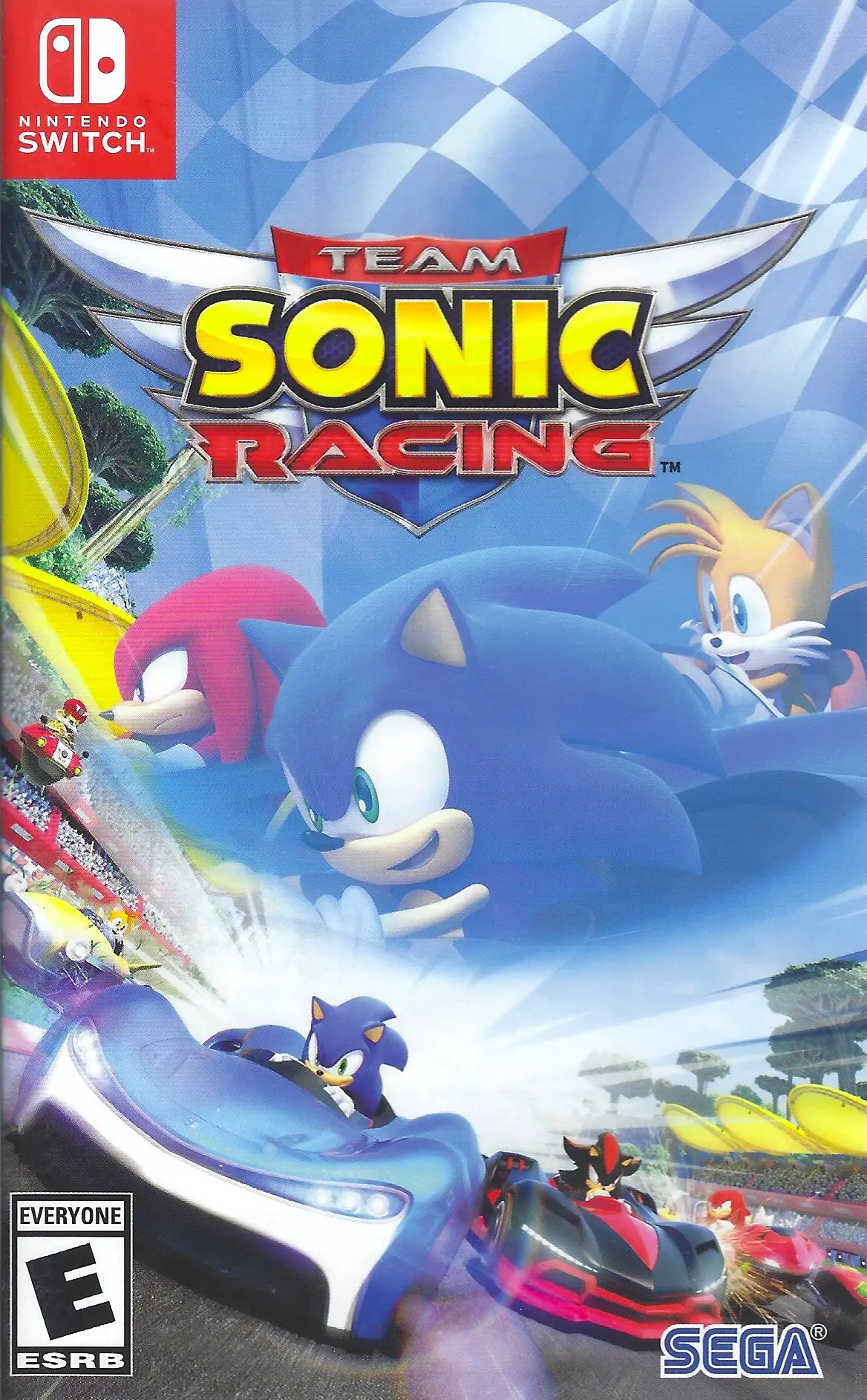 Capa de Team Sonic Racing