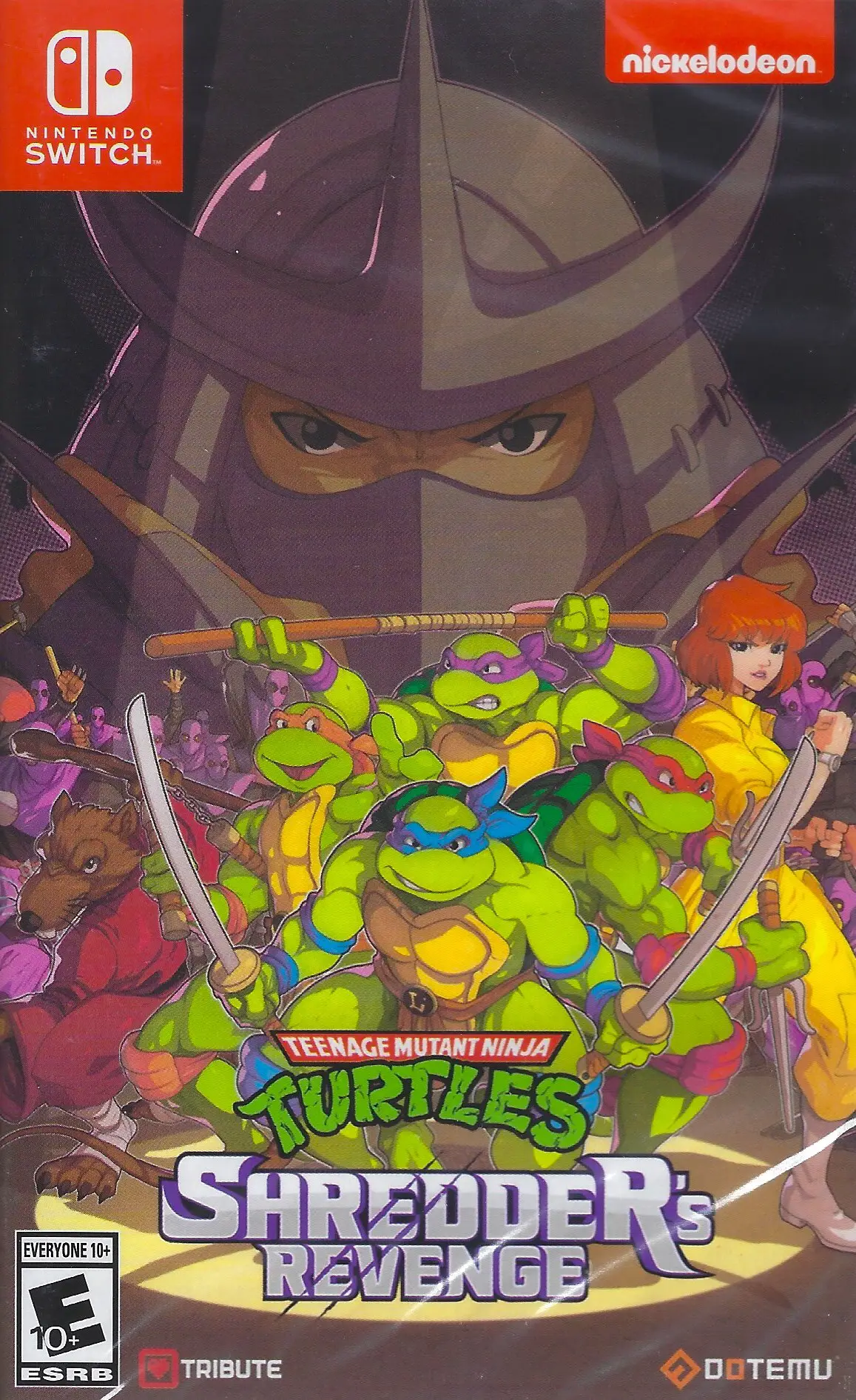 Capa de Teenage Mutant Ninja Turtles: Shredder's Revenge