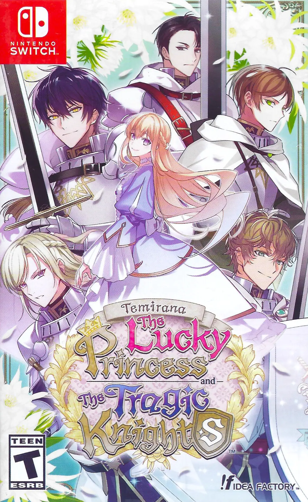 Capa de Temirana: The Lucky Princess and The Tragic Knights
