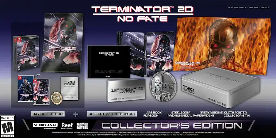 Capa de Terminator 2D: No Fate [Collector’s Edition]