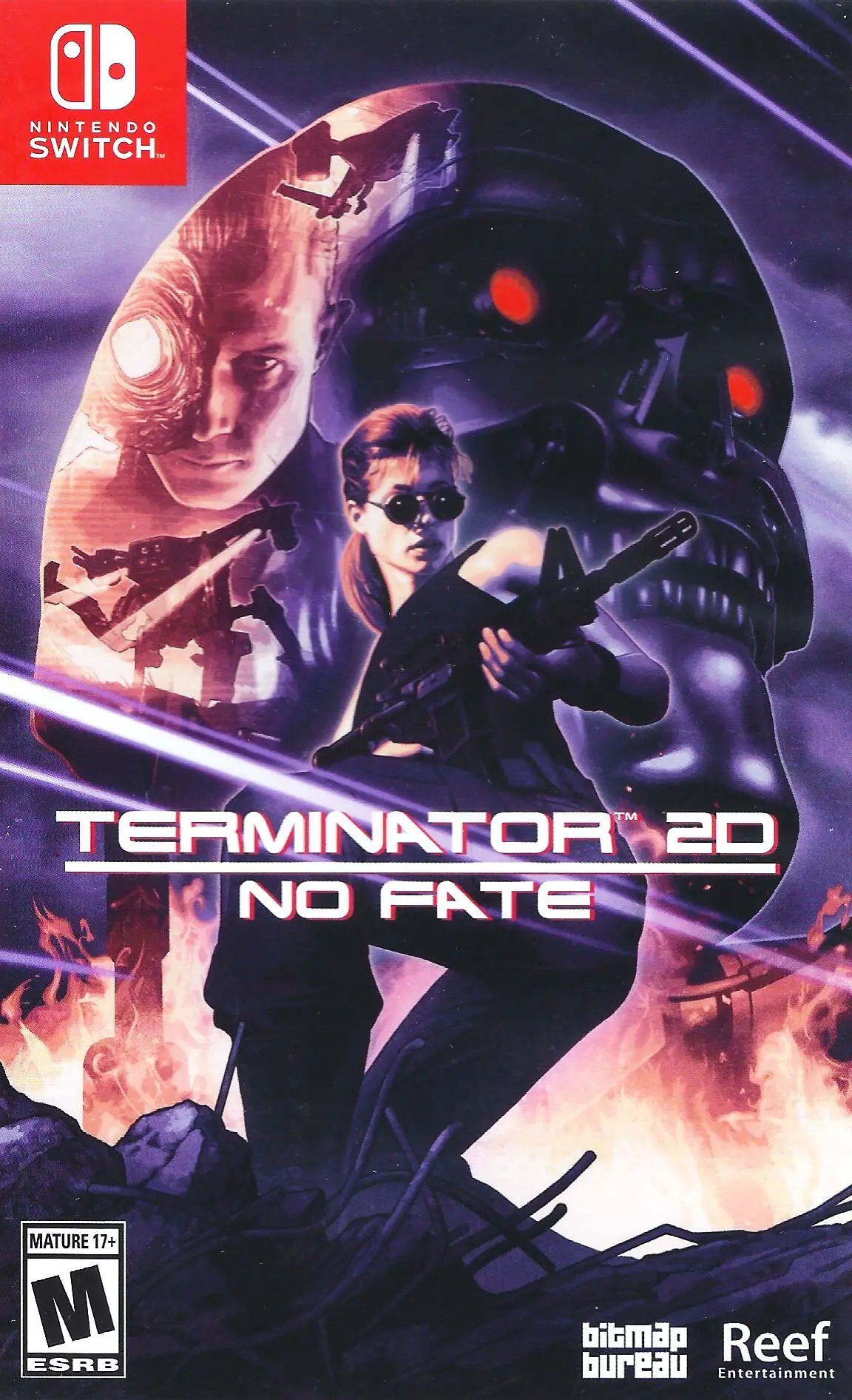 Capa de Terminator 2D: No Fate
