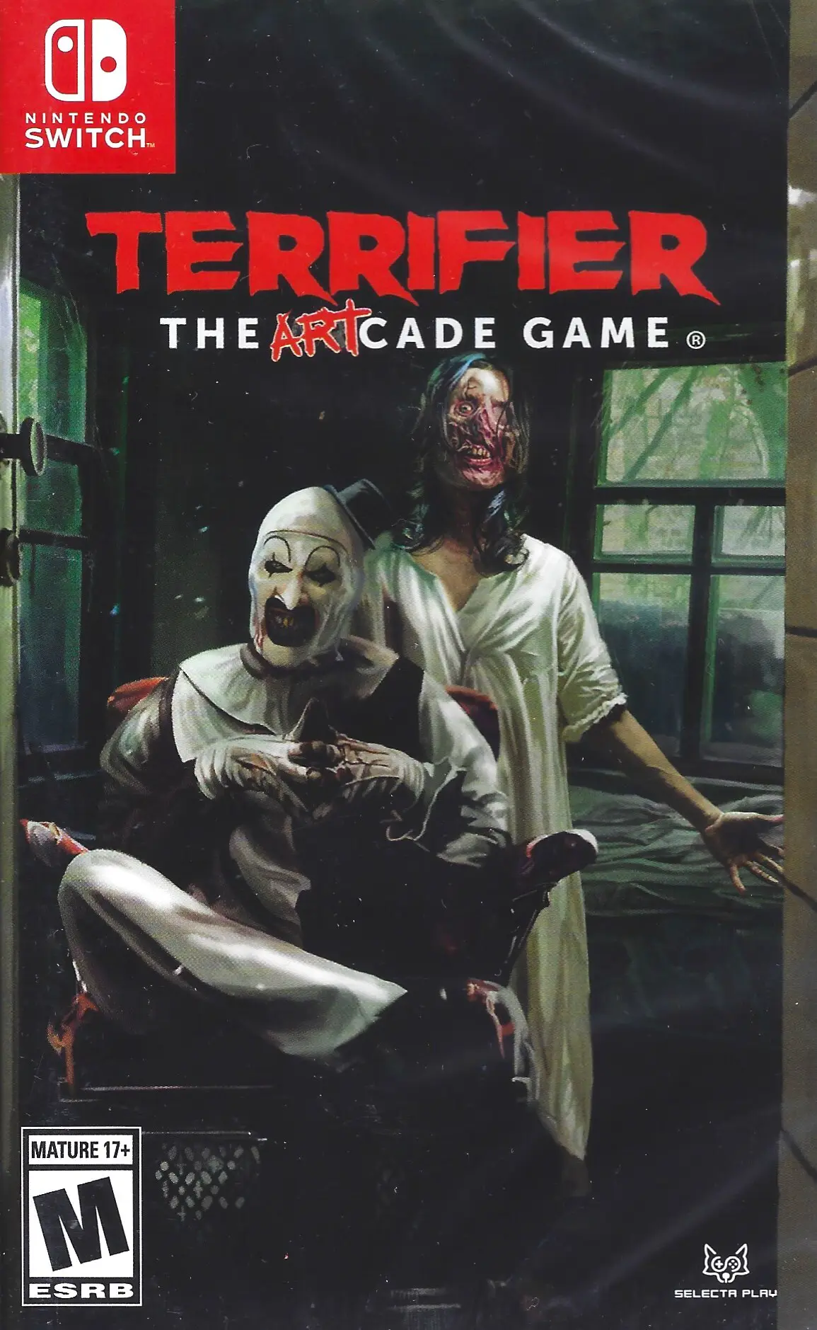 Capa de Terrifier: The ARTcade Game