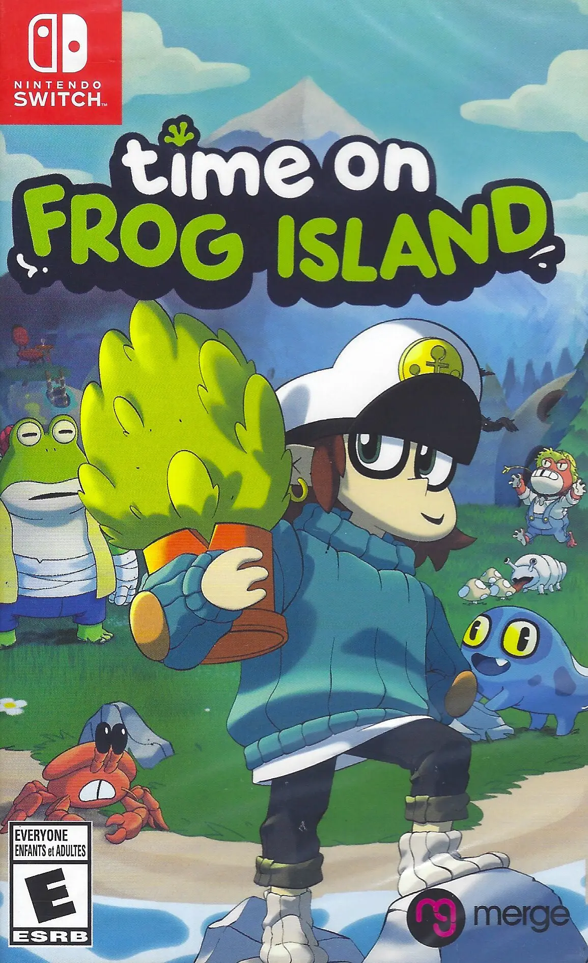 Capa de Time on Frog Island