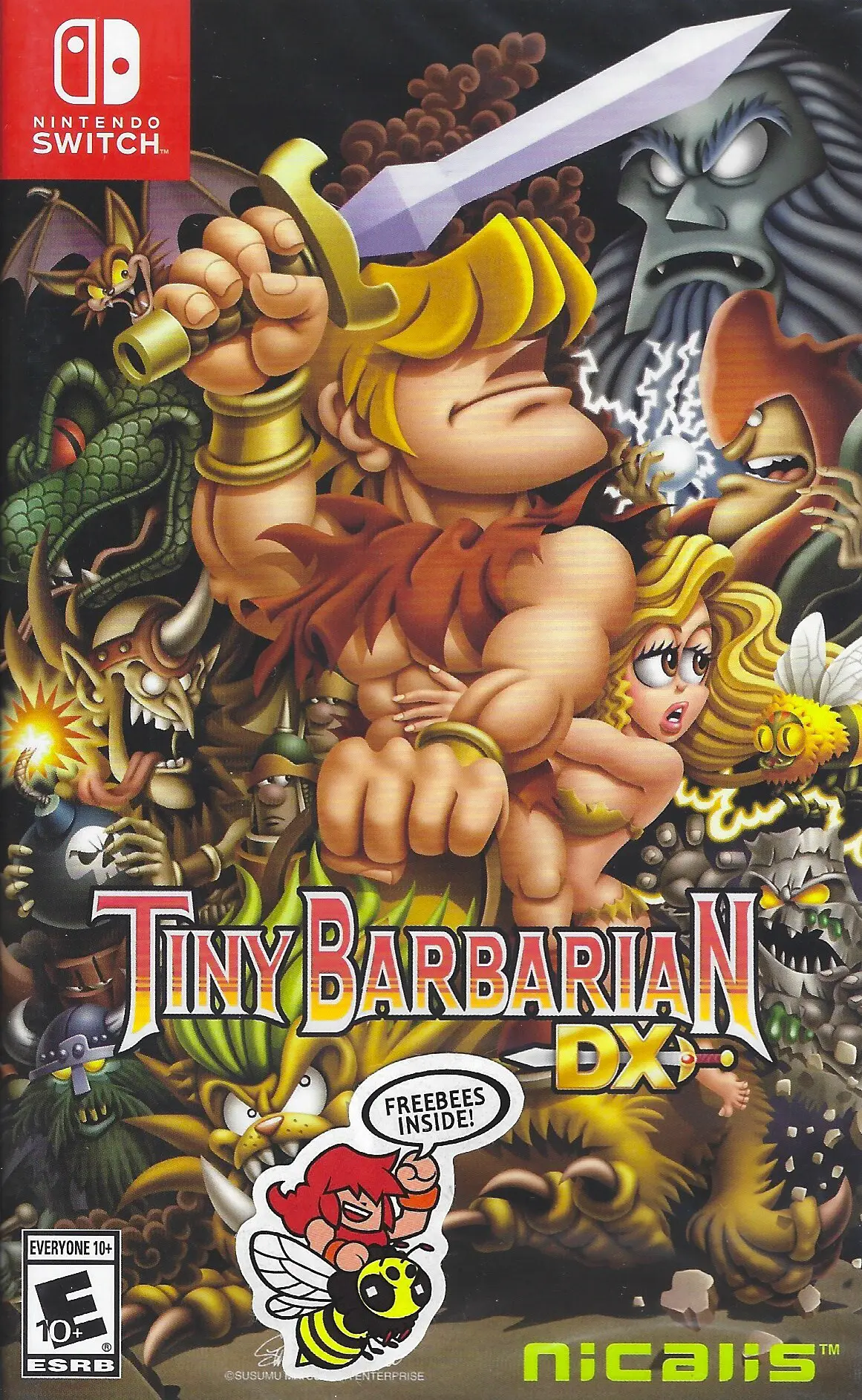 Capa de Tiny Barbarian DX