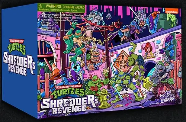 Capa de TMNT: Shredder's Revenge [Radical Edition]