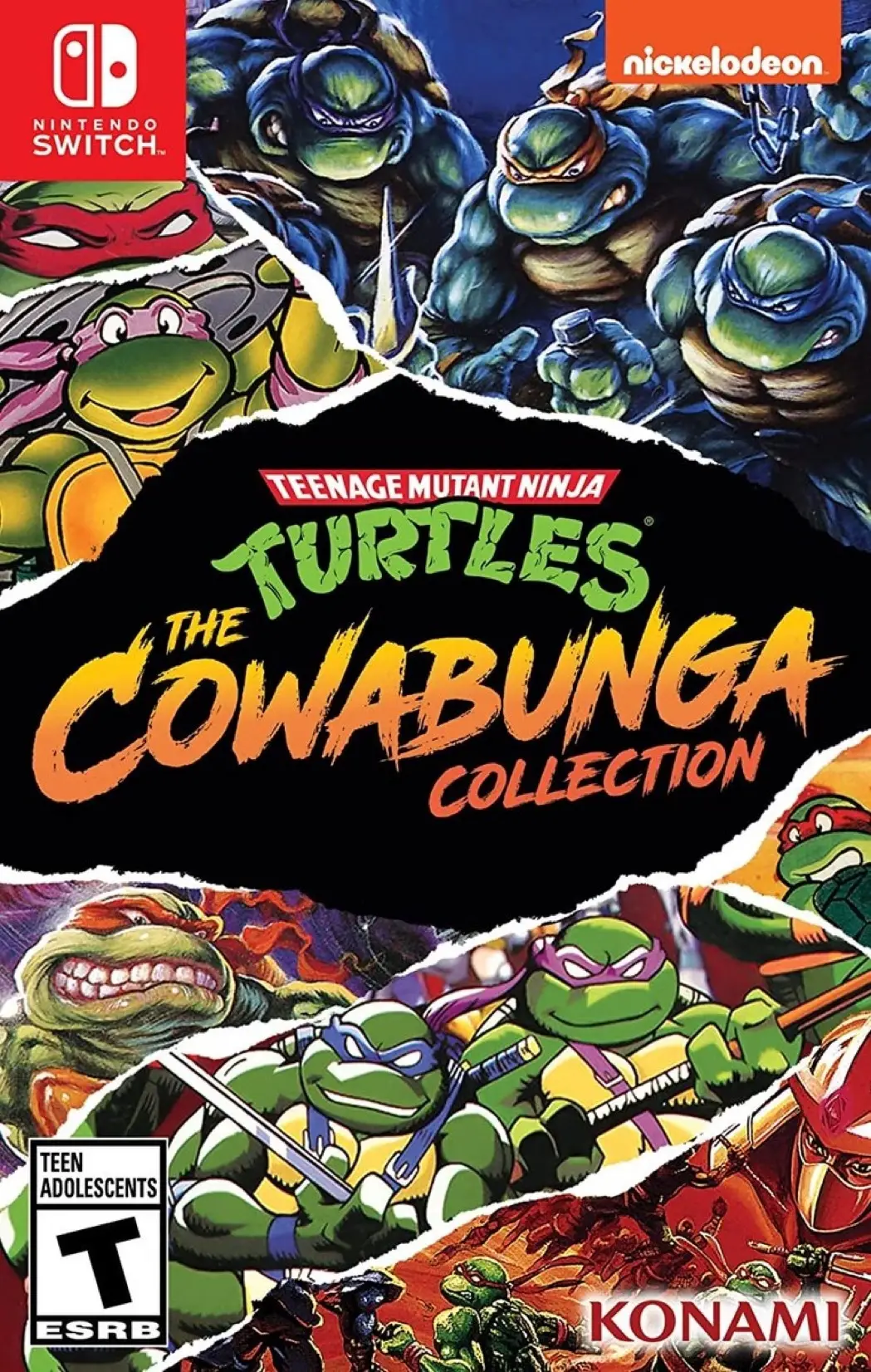 Capa de TMNT: The Cowabunga Collection