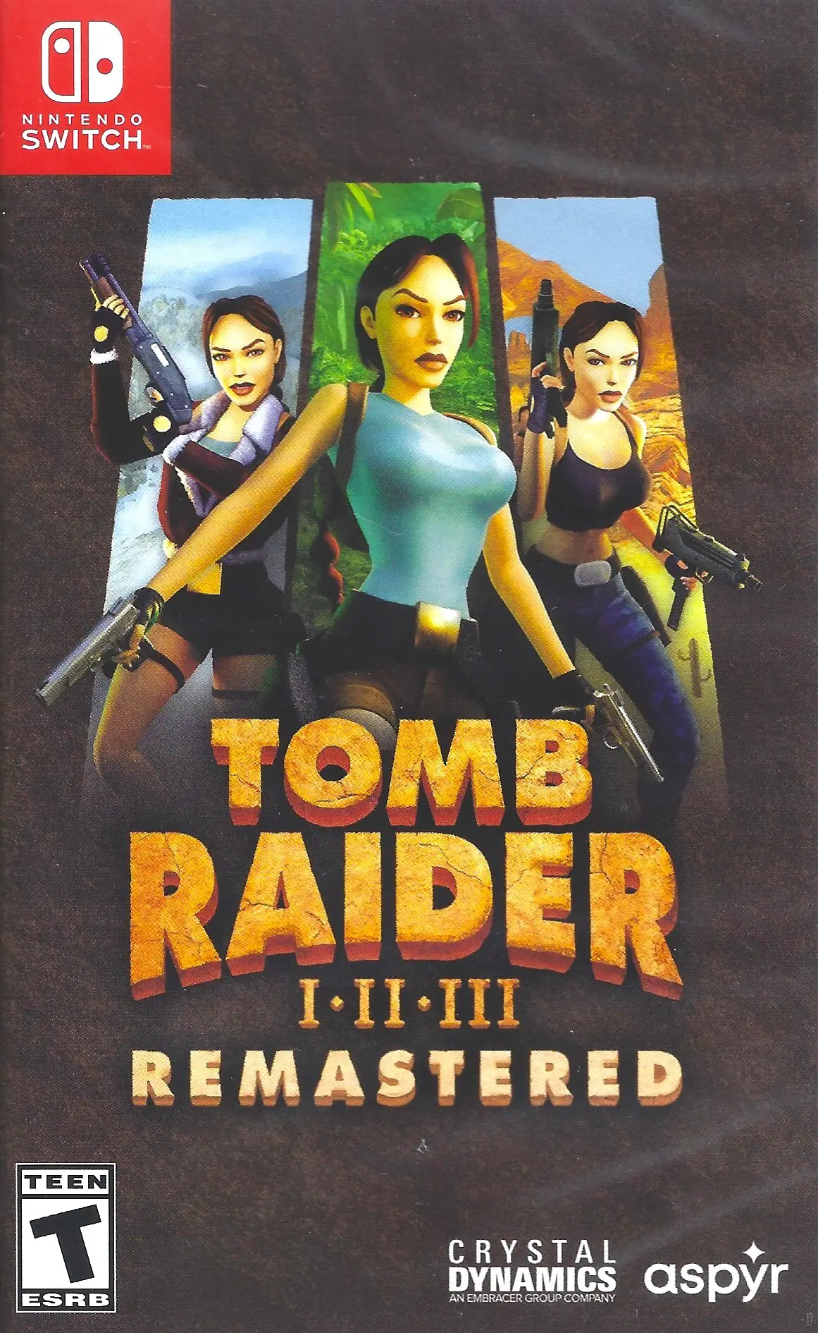 Capa de Tomb Raider I-III Remastered