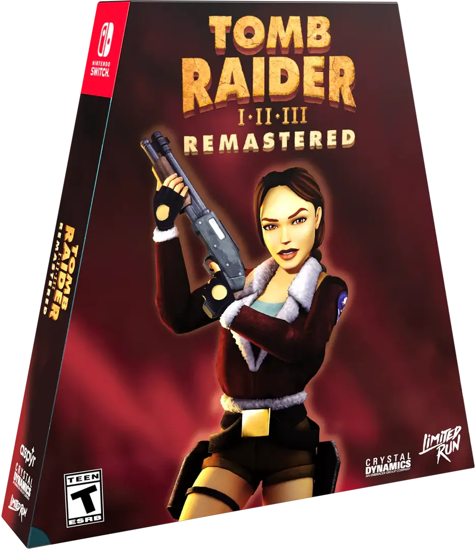 Capa de Tomb Raider I-III Remastered [Tomb Raider II Convention Exclusive]