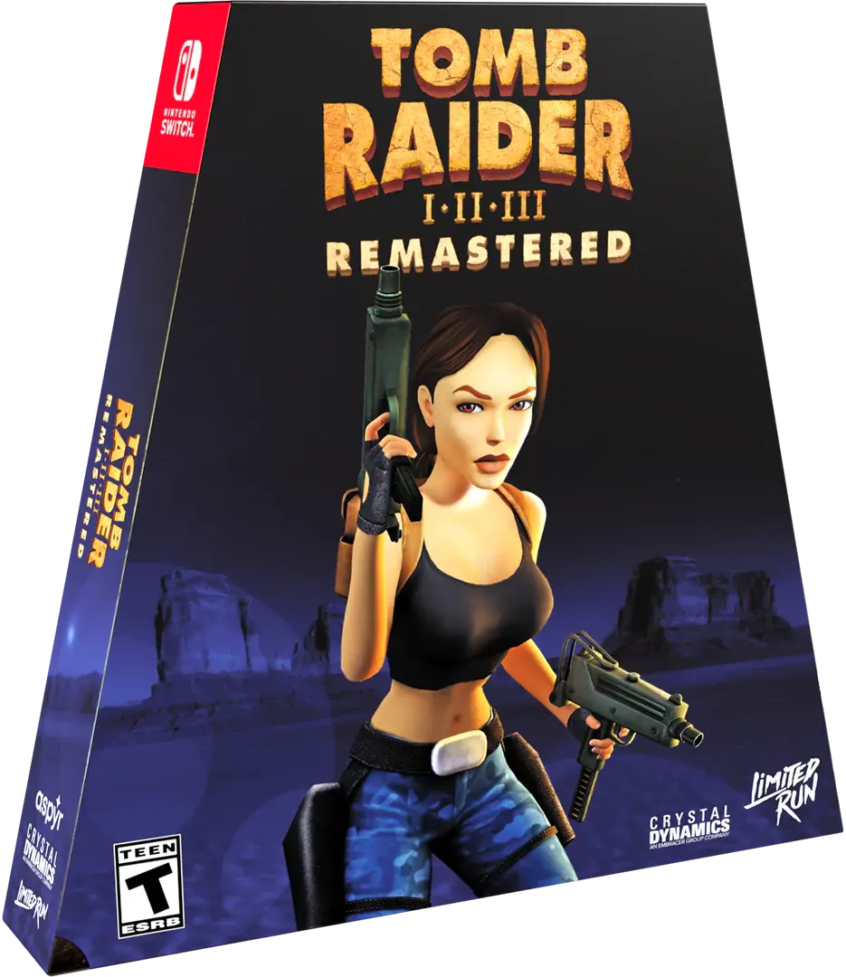 Capa de Tomb Raider I-III Remastered [Tomb Raider III Convention Exclusive]