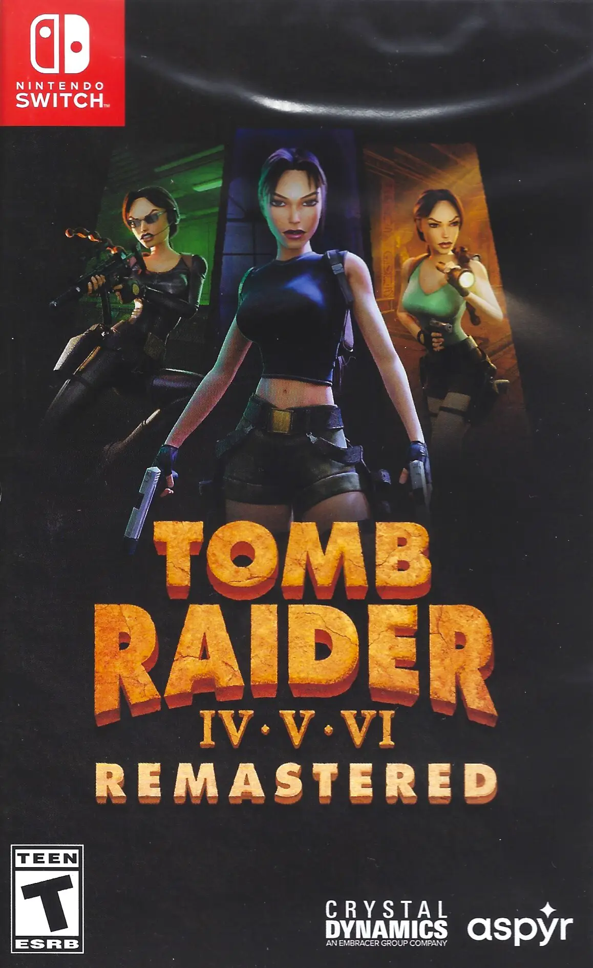 Capa de Tomb Raider IV-VI Remastered