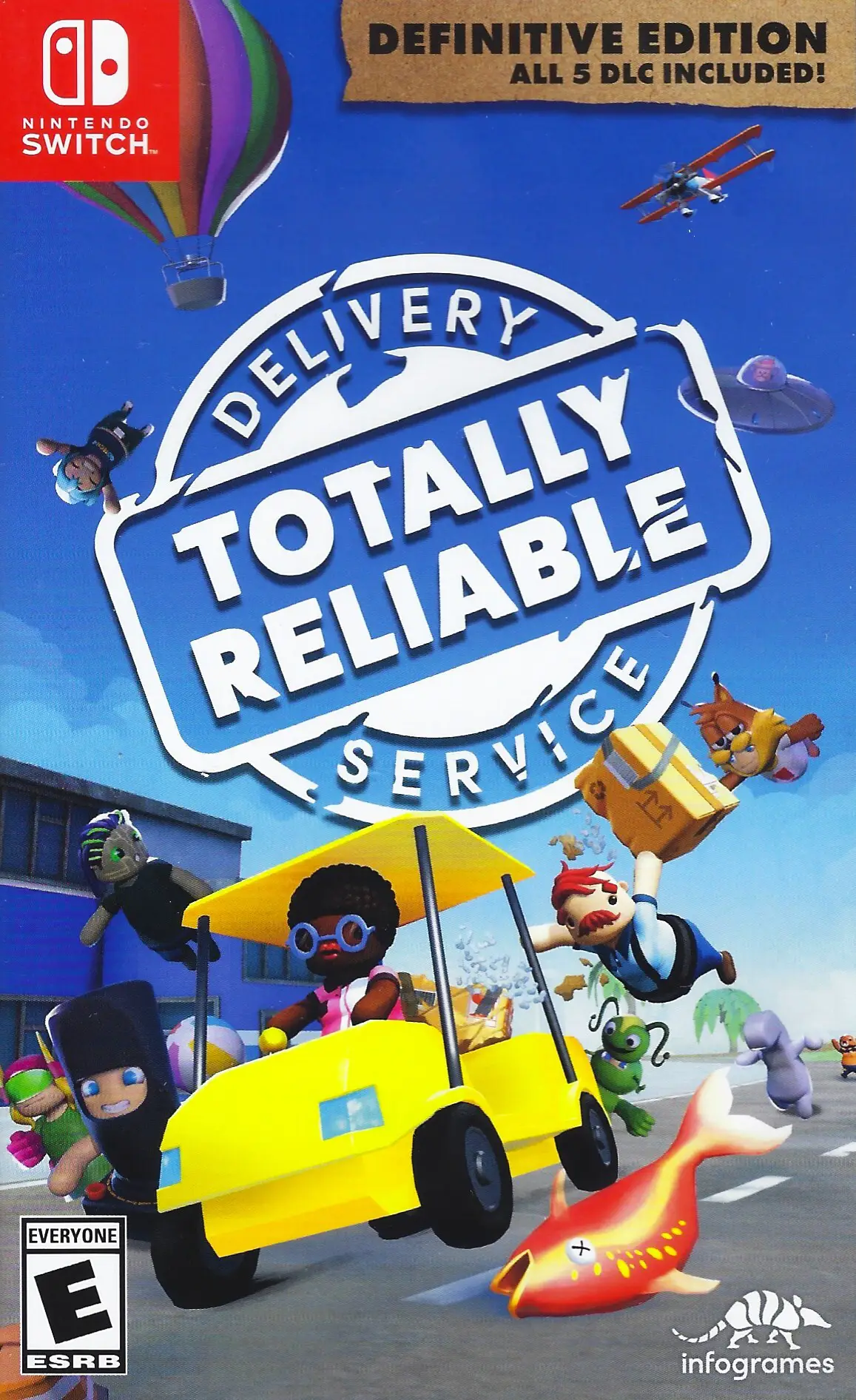 Capa de Totally Reliable Delivery Service [Definitive Edition]