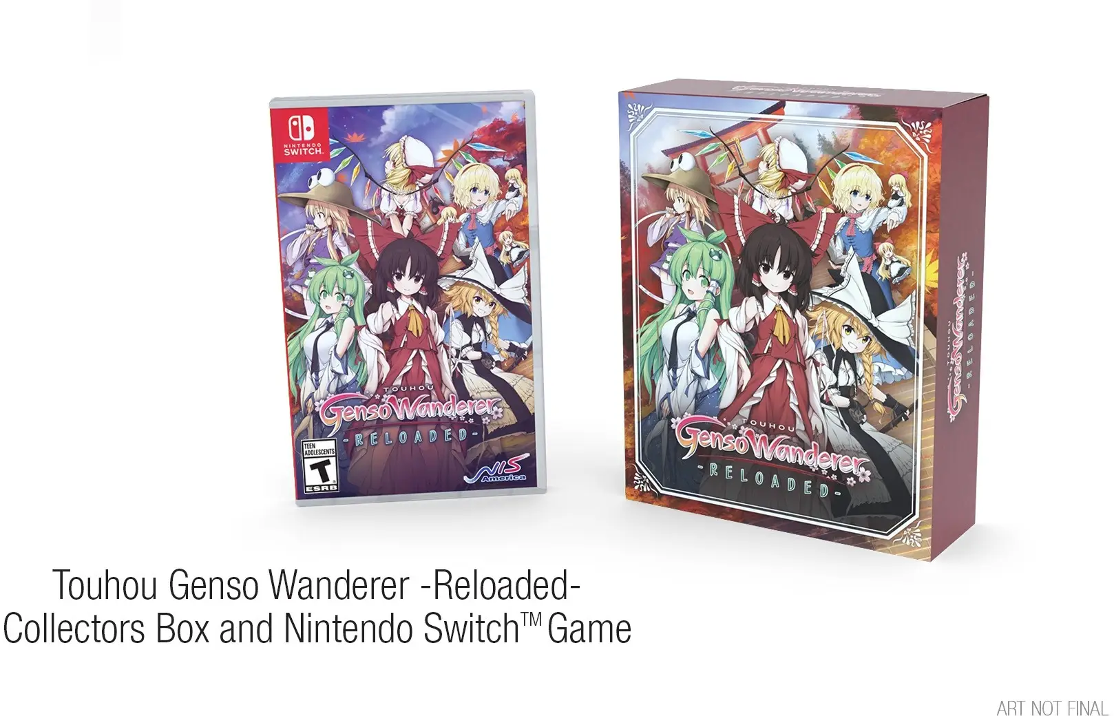 Capa de Touhou Genso Wanderer Reloaded [Limited Edition]