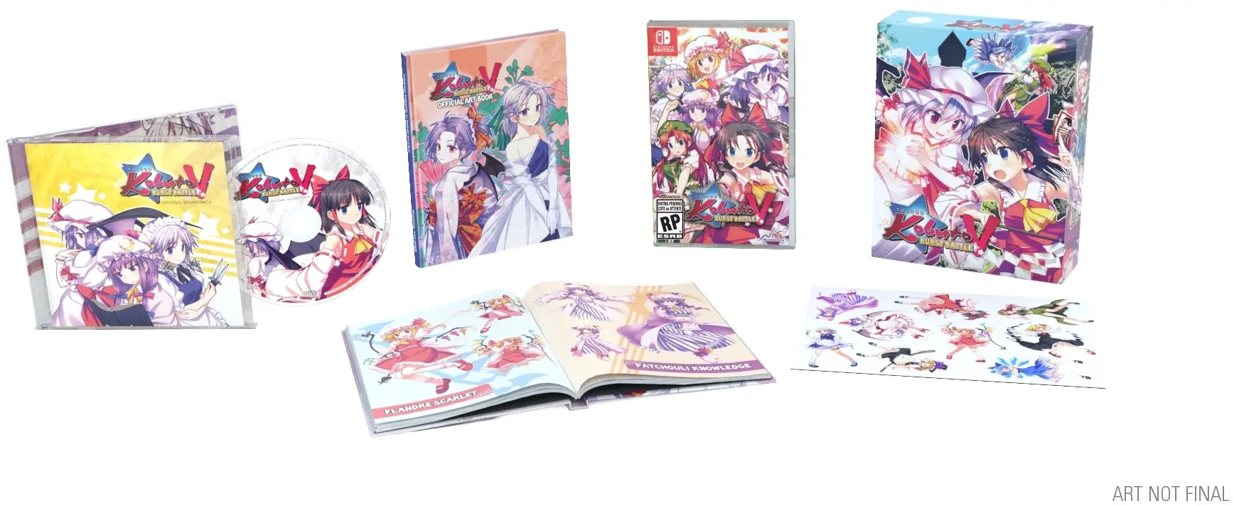 Capa de Touhou Kobuto V: Burst Battle Limited Edition