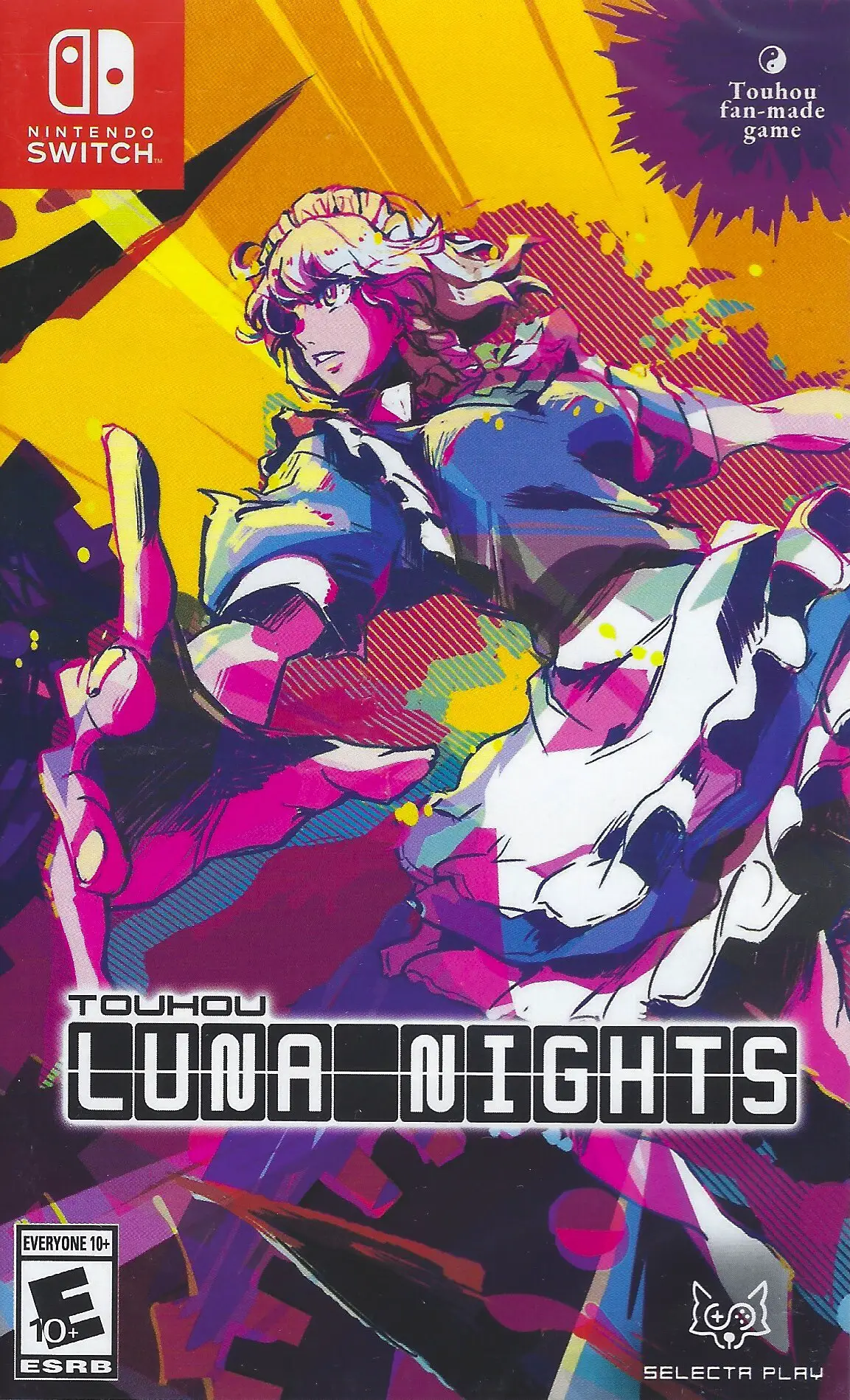 Capa de Touhou Luna Nights