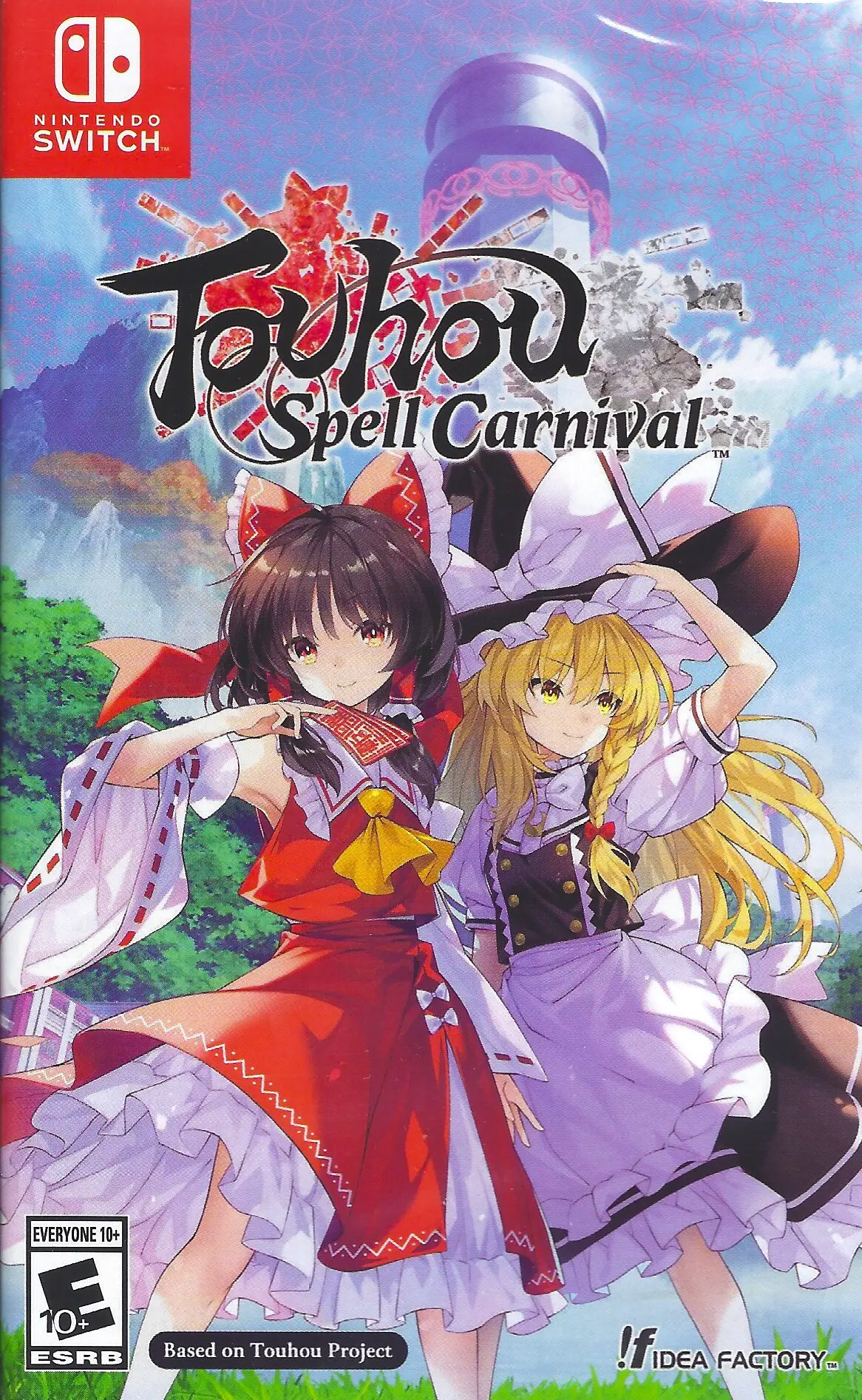 Capa de Touhou Spell Carnival