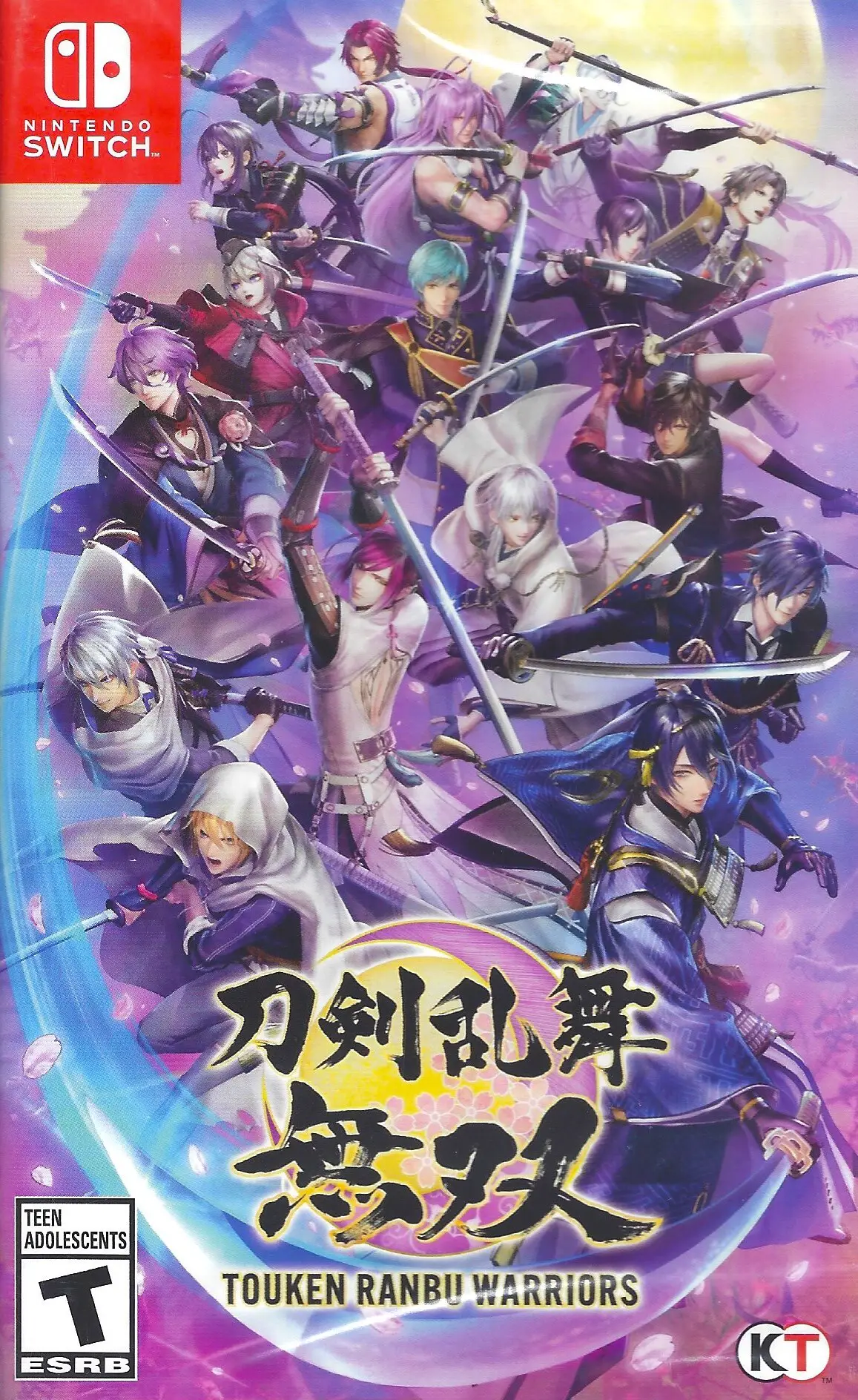Capa de Touken Ranbu Warriors