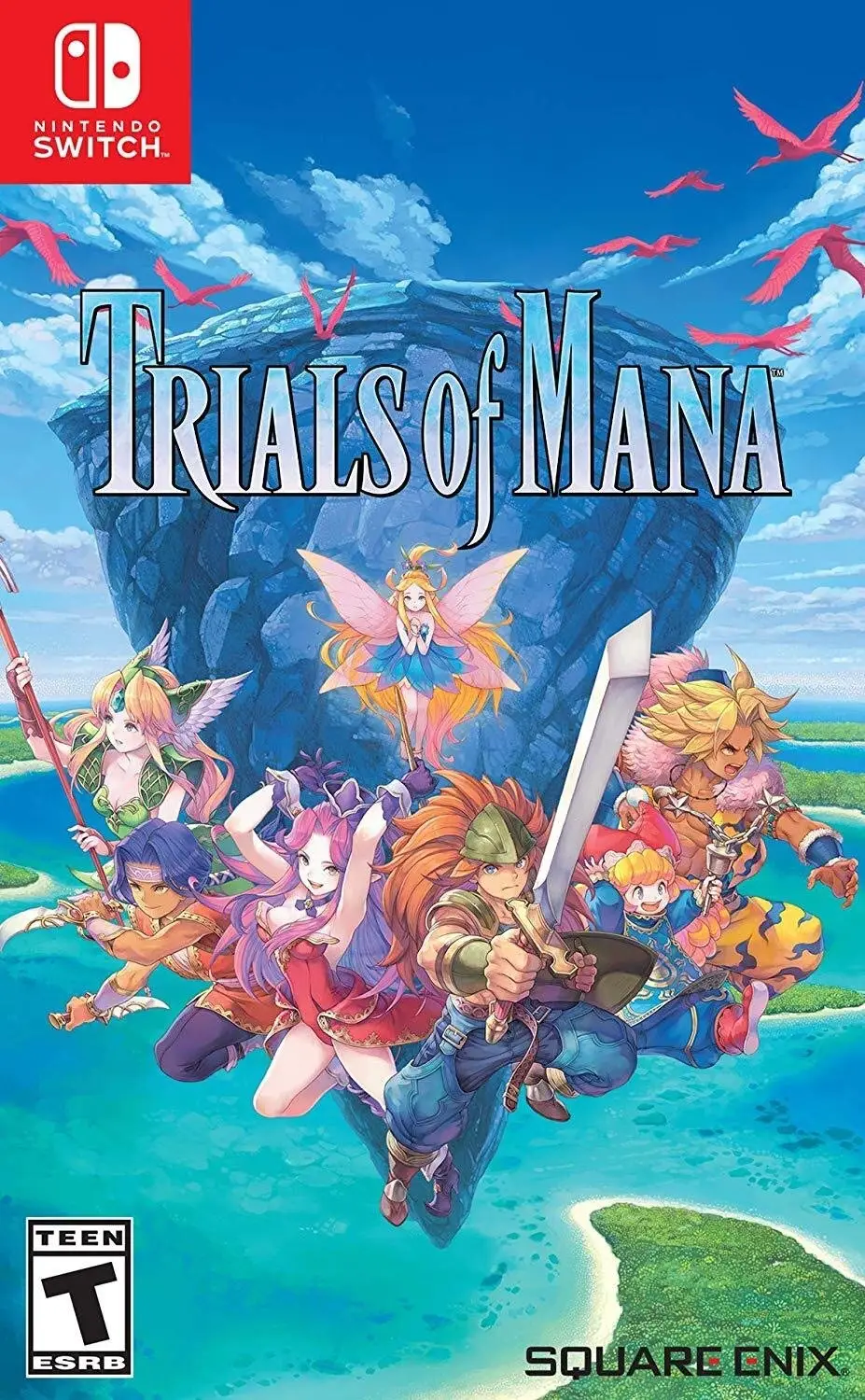 Capa de Trials of Mana