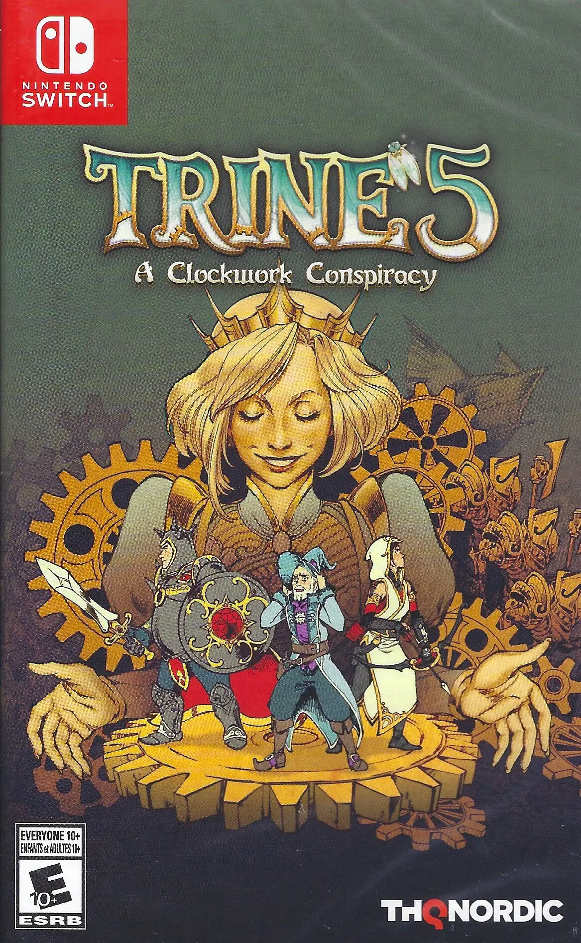 Capa de Trine 5: A Clockwork Conspiracy