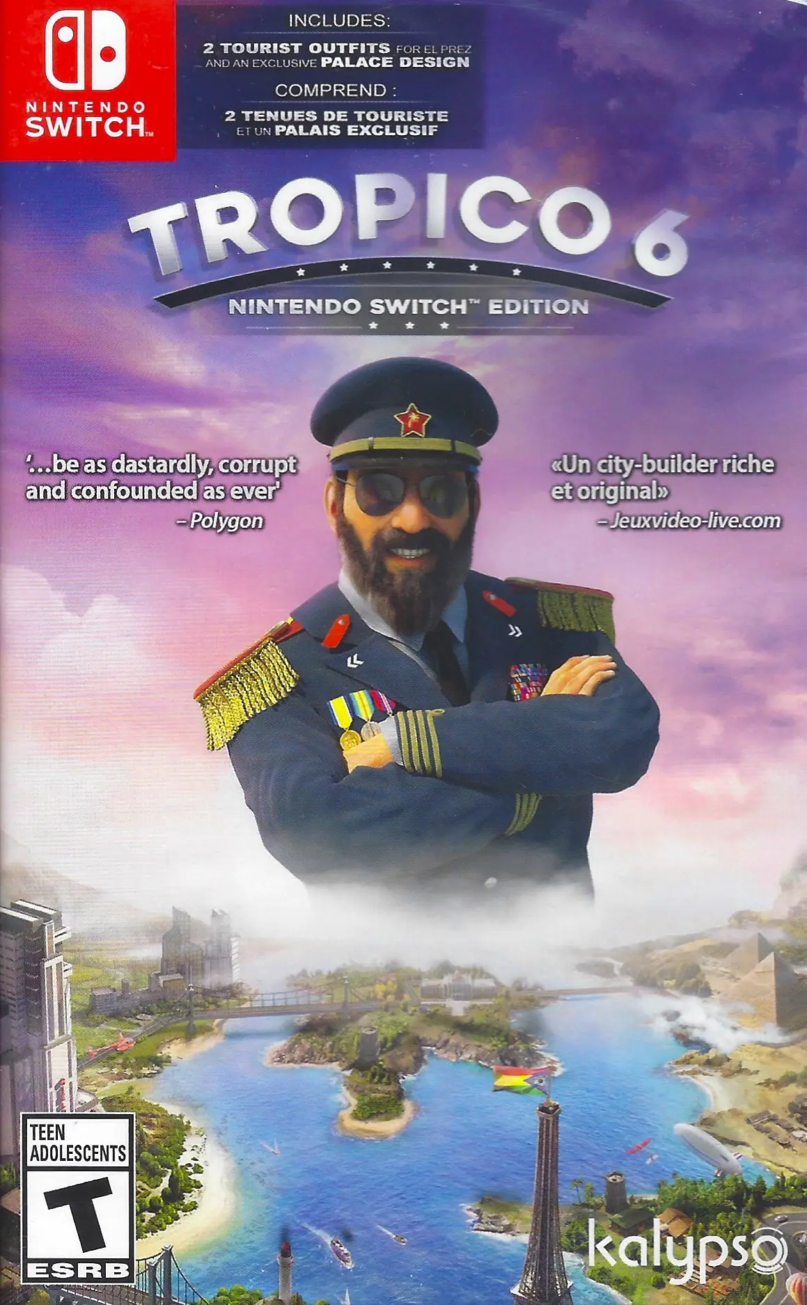Capa de Tropico 6: Nintendo Switch Edition