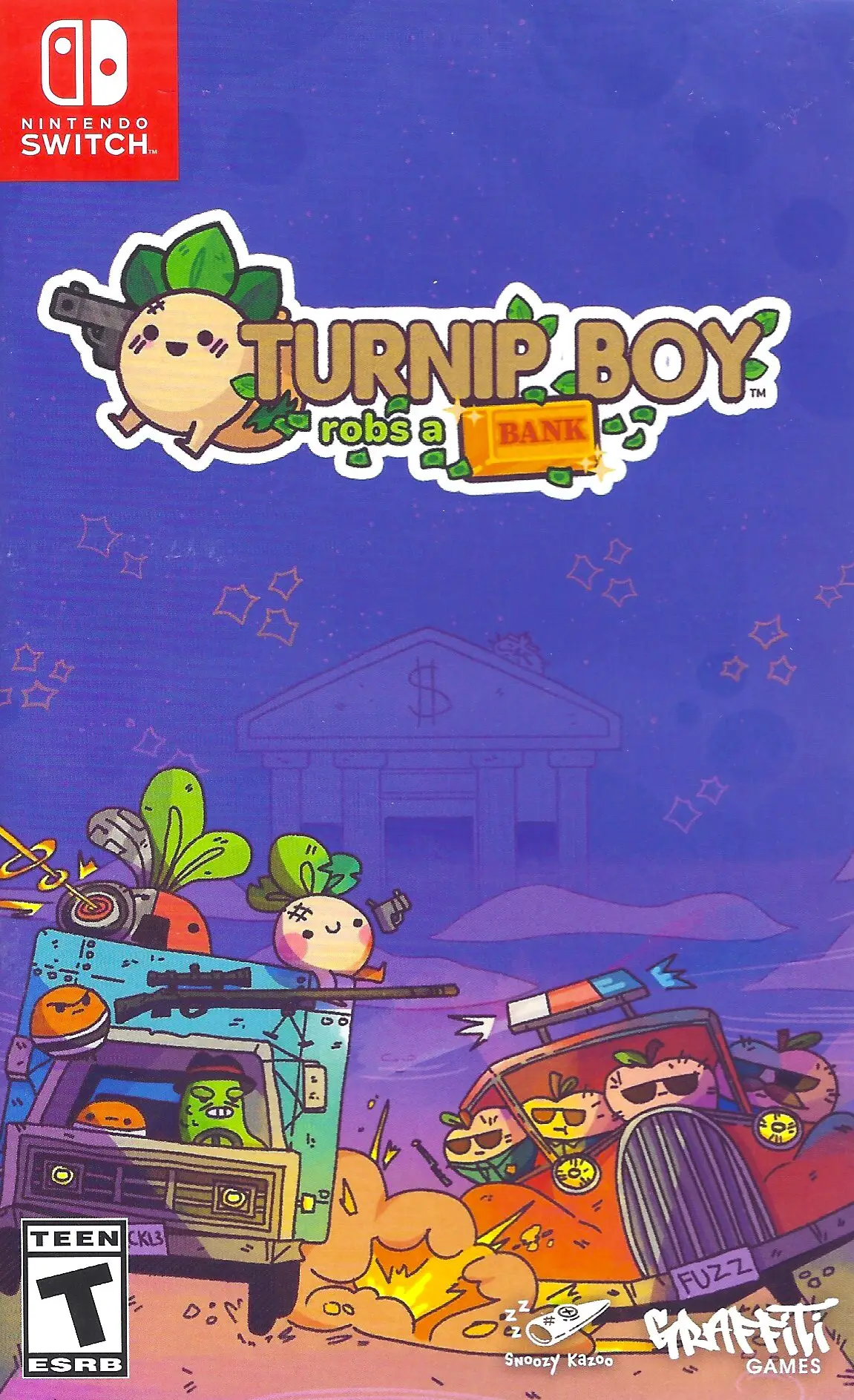 Capa de Turnip Boy Robs A Bank