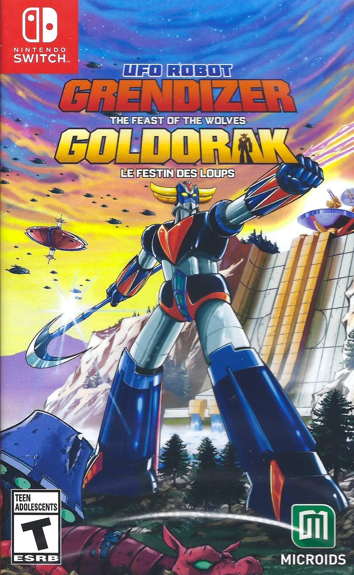 Capa de UFO Robot Grendizer: The Feast of the Wolves