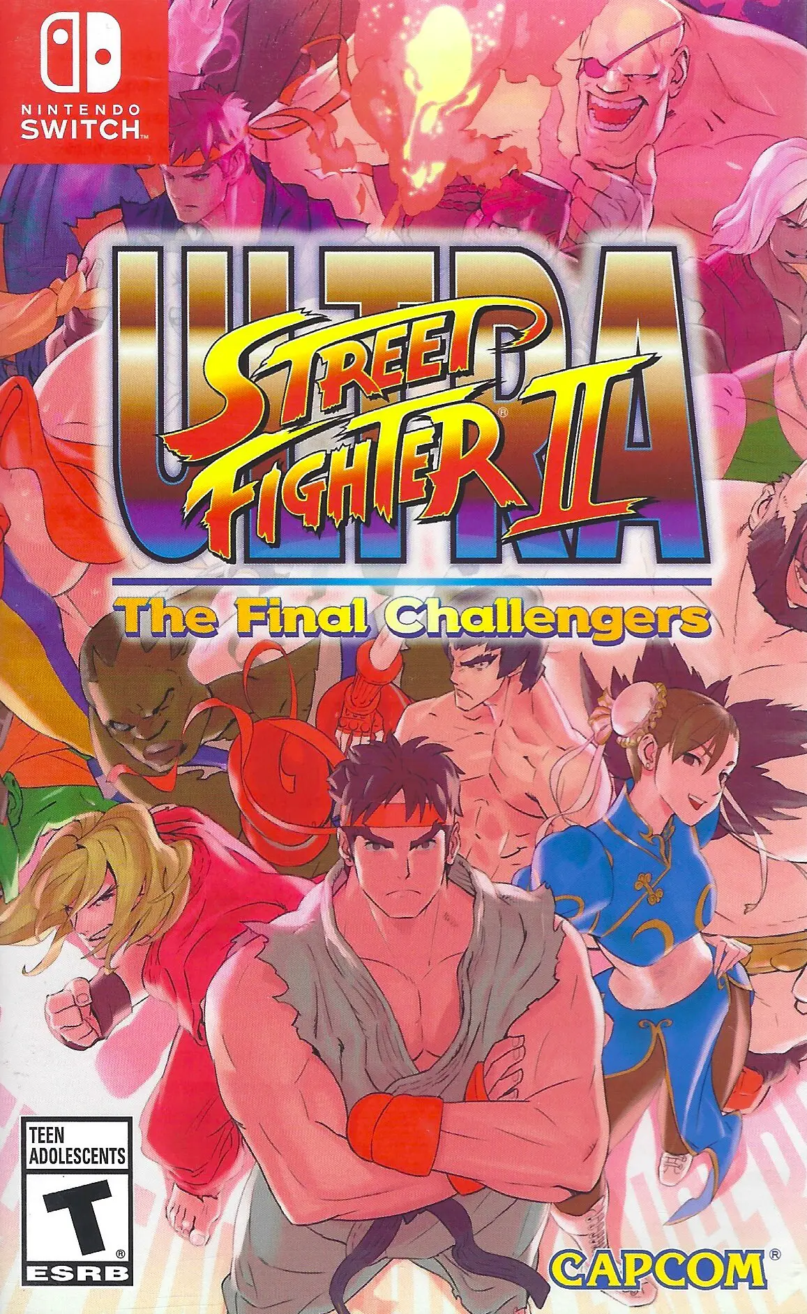 Capa de Ultra Street Fighter II