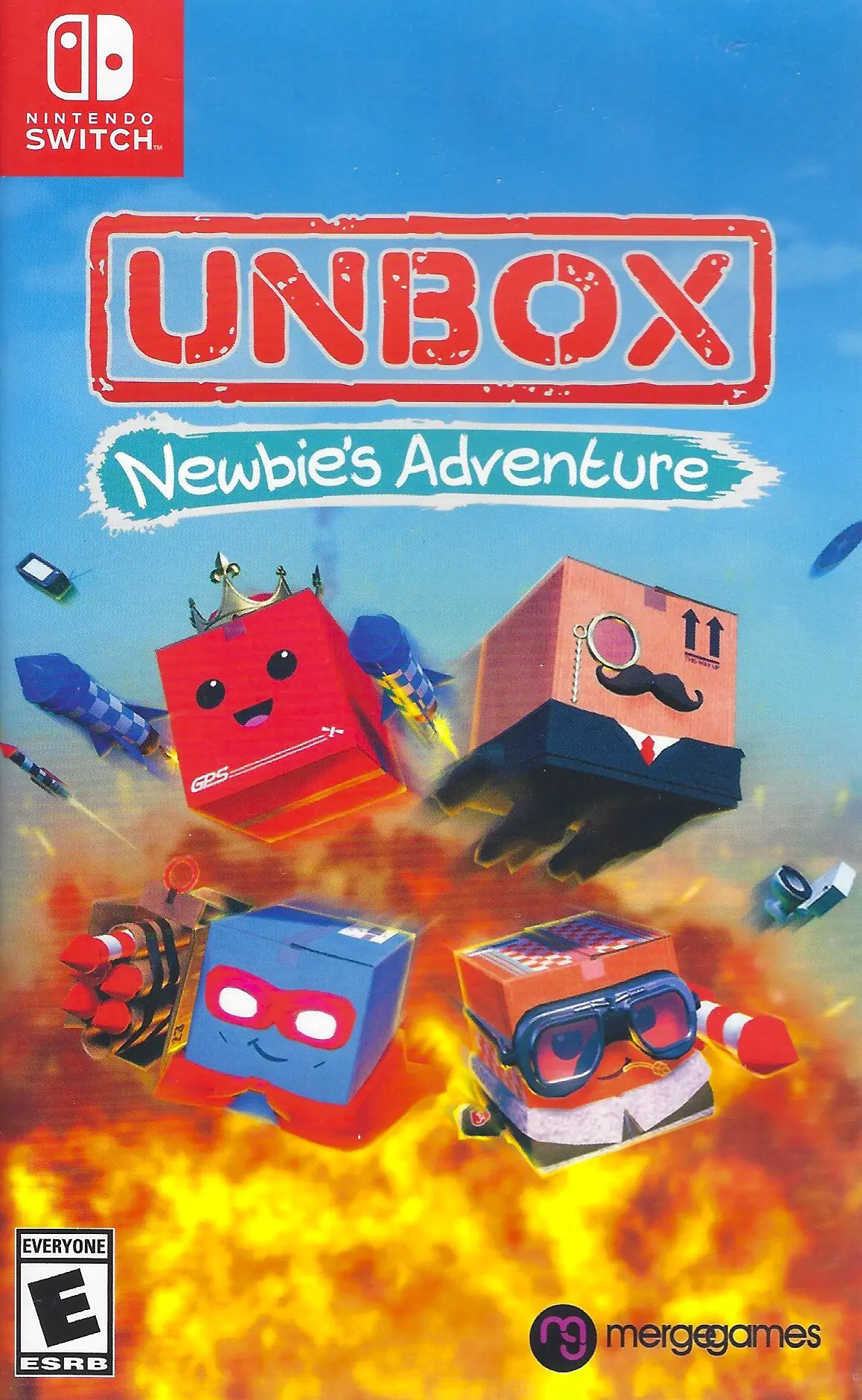 Capa de Unbox: Newbie's Adventure