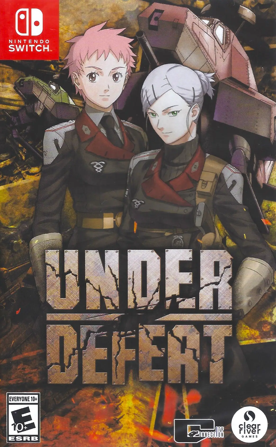Capa de Under Defeat