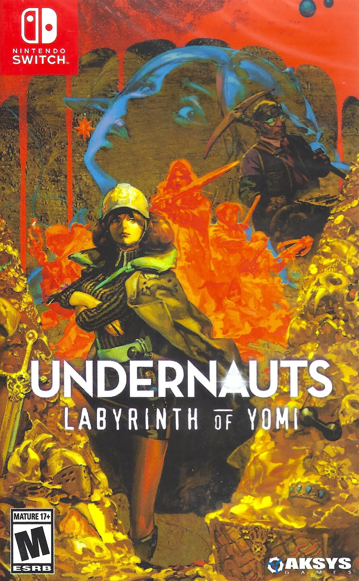 Capa de Undernauts: Labyrinth of Yomi