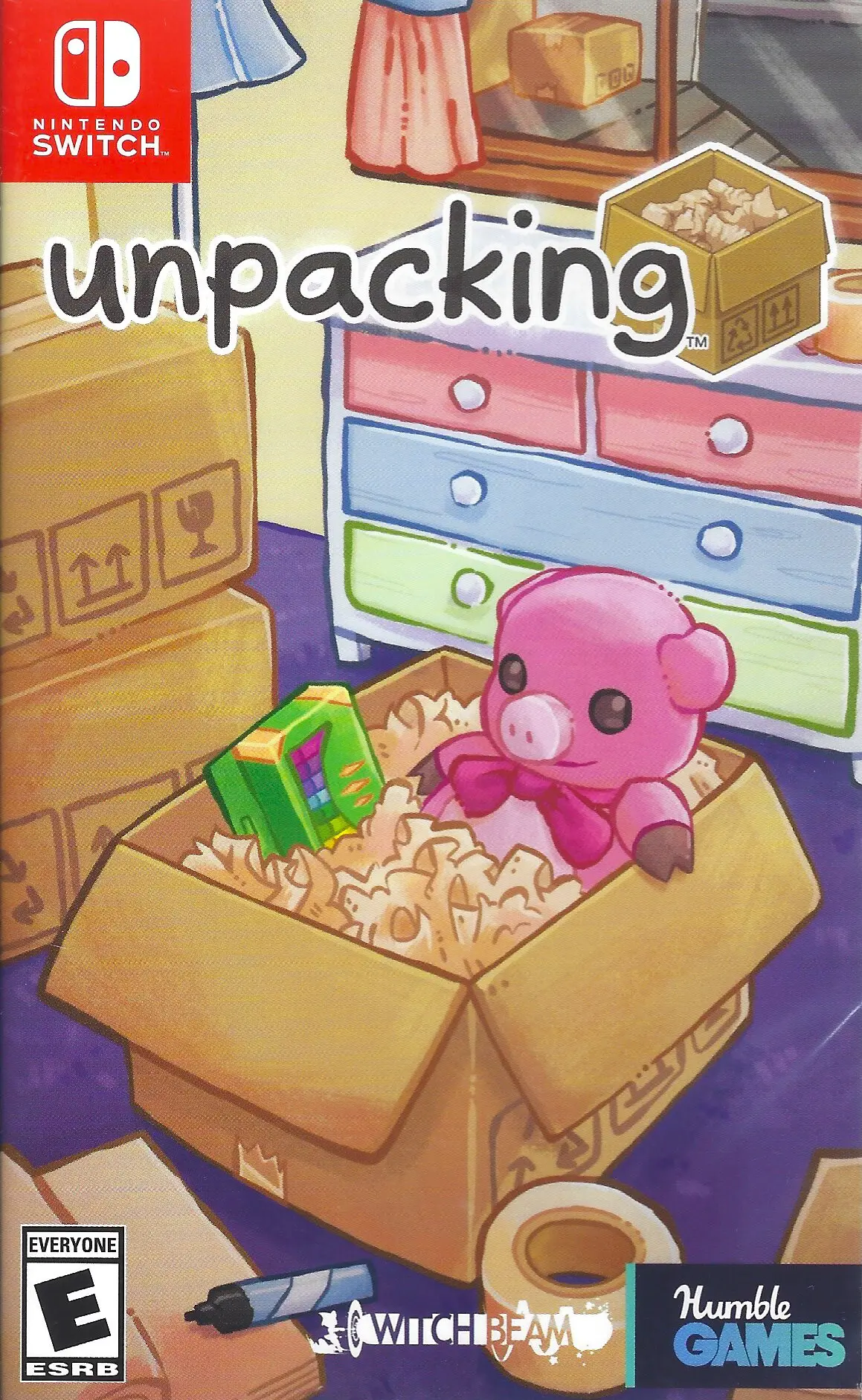 Capa de Unpacking