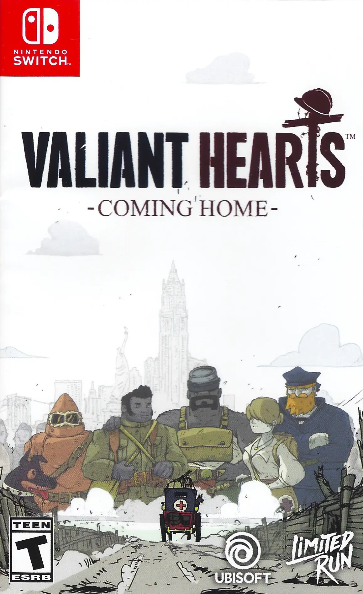 Capa de Valiant Hearts: Coming Home
