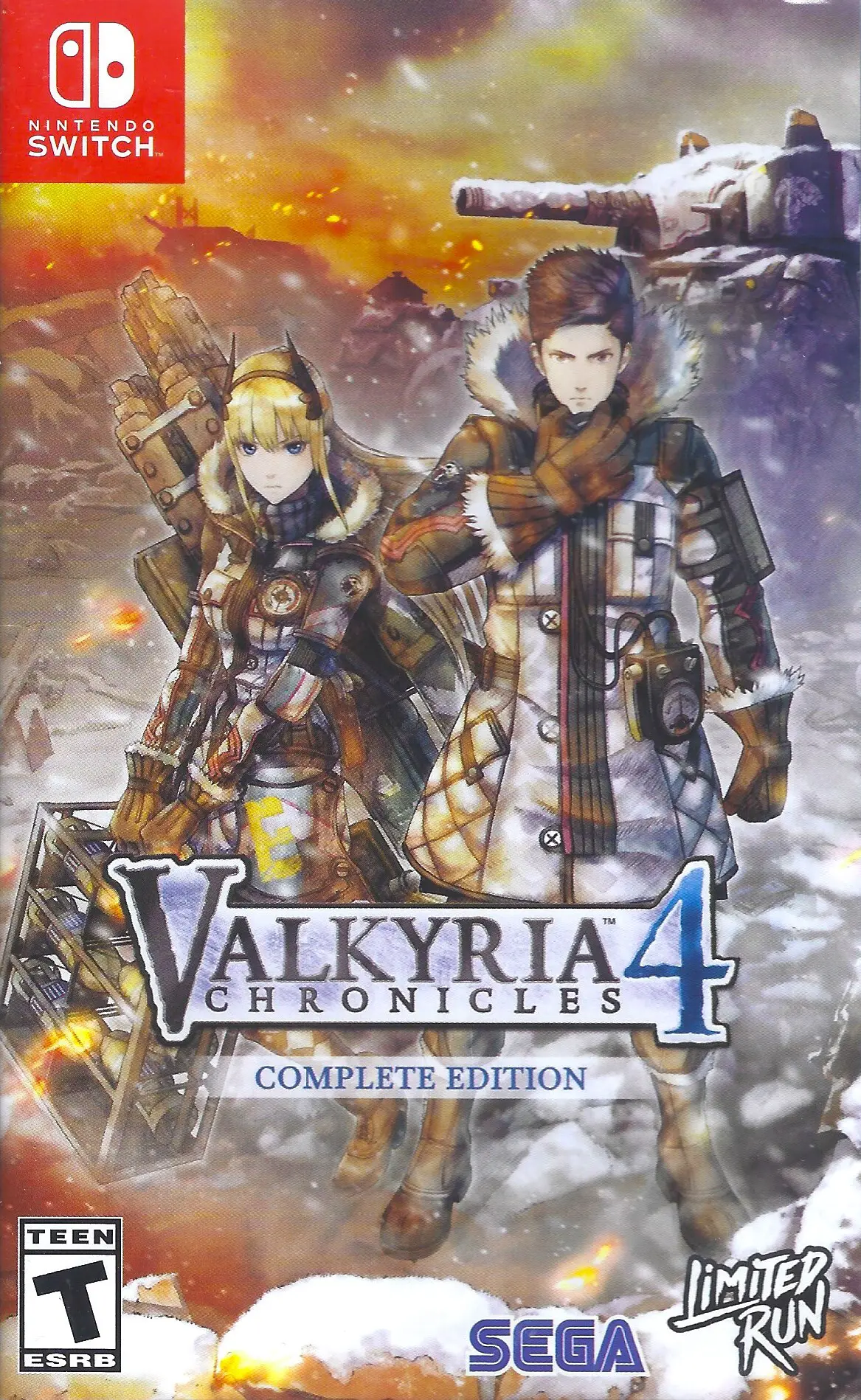 Capa de Valkyria Chronicles 4 [Complete Edition Convention Exclusive]