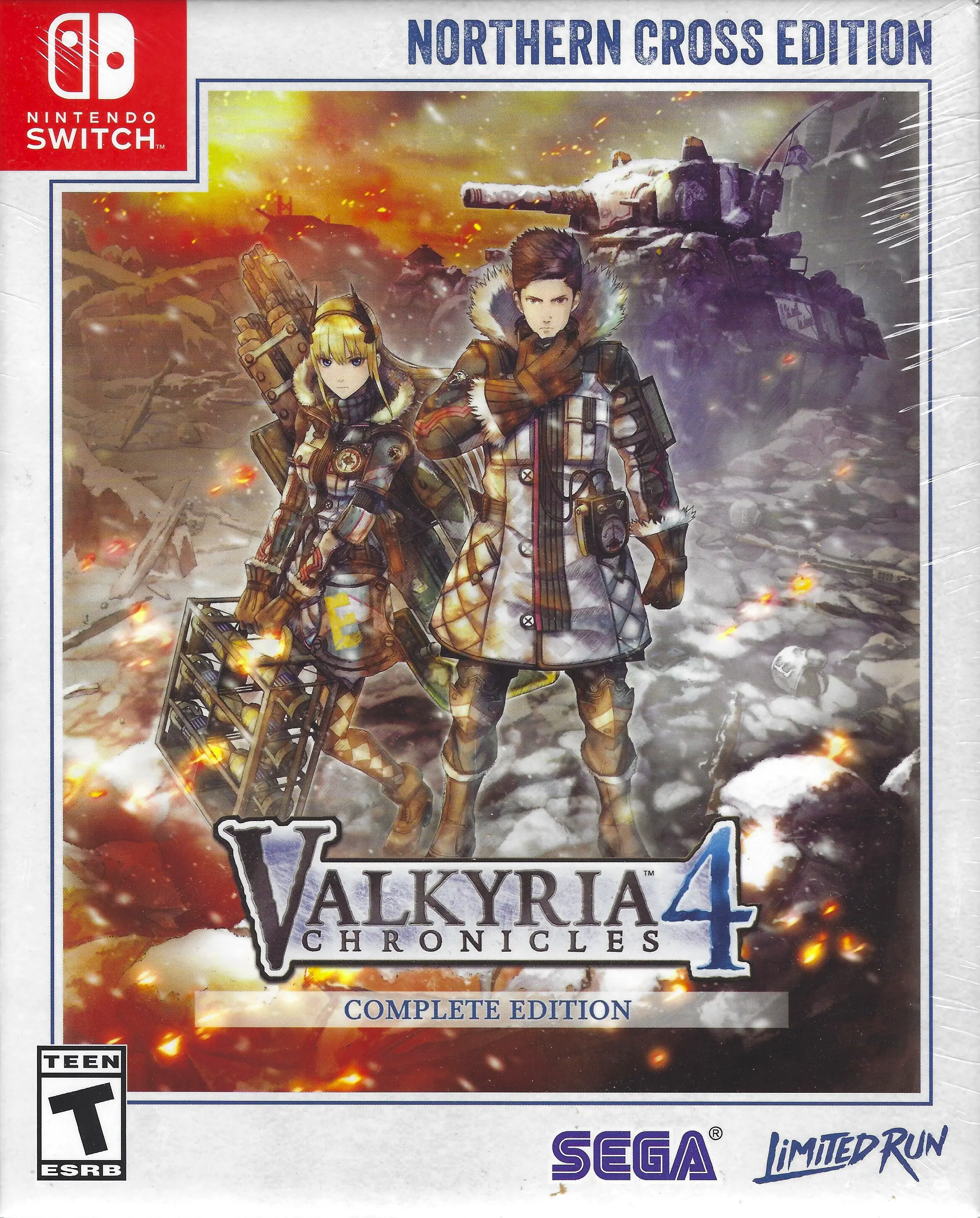 Capa de Valkyria Chronicles 4 Complete Edition [Northern Cross Edition]