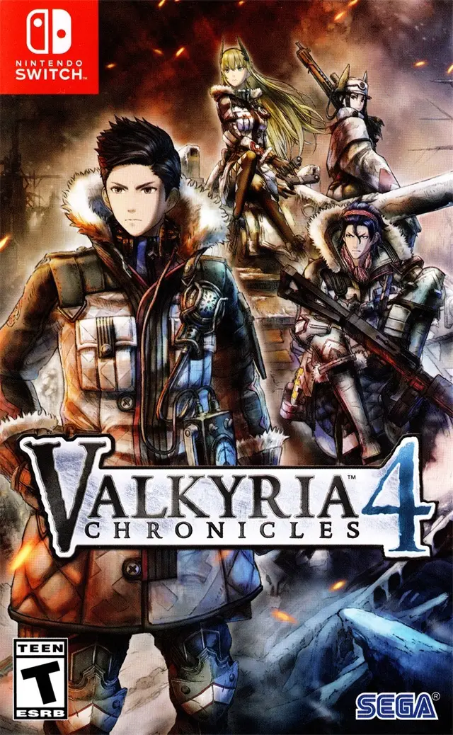Capa de Valkyria Chronicles 4