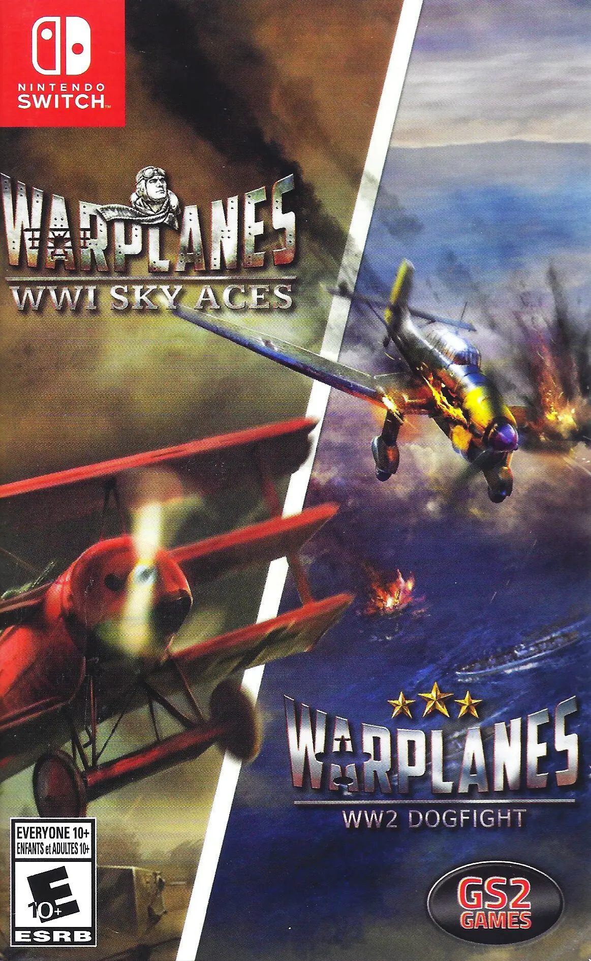 Capa de Warplanes: WWI Sky Aces + WW2 Dogfight