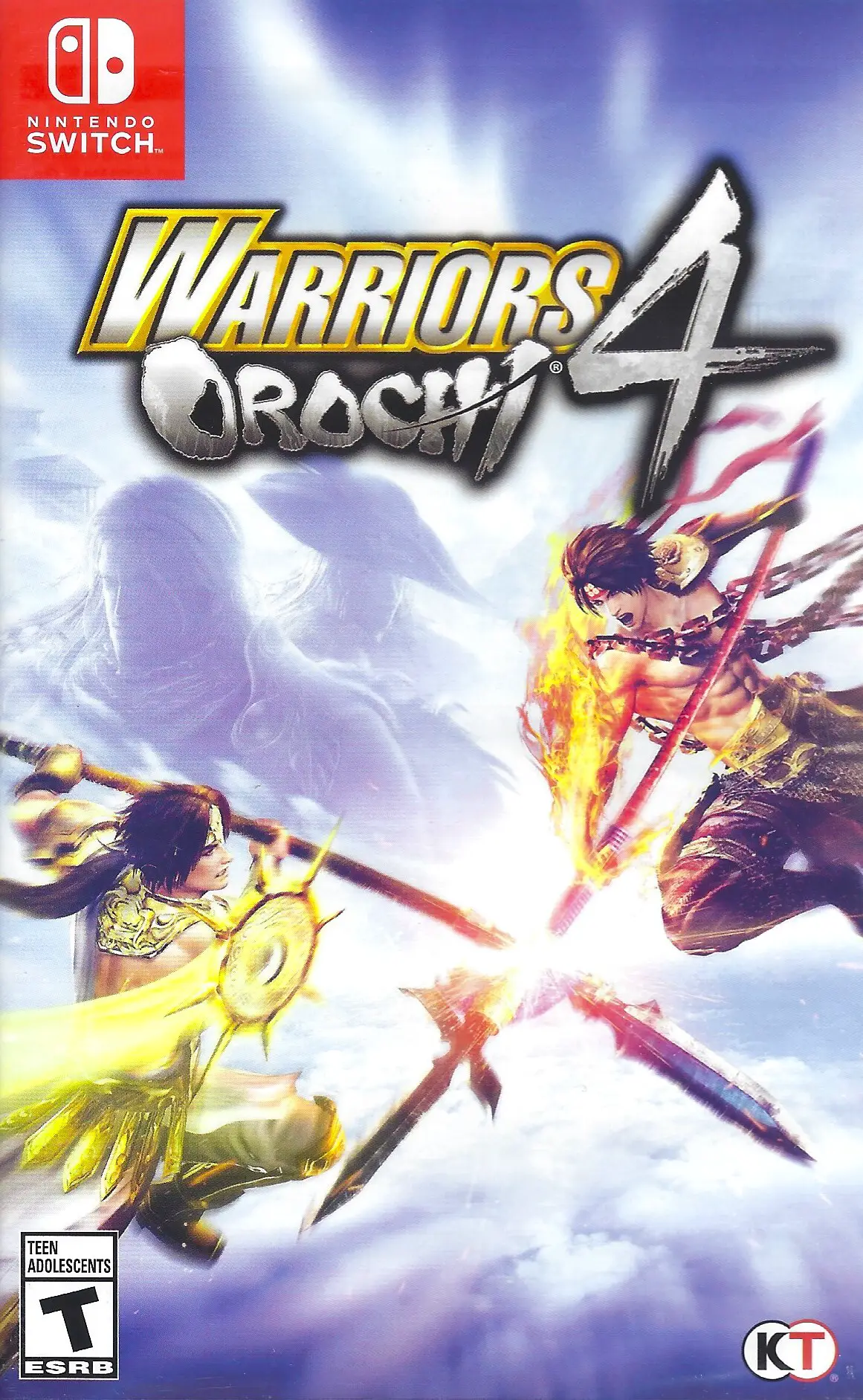 Capa de Warriors Orochi 4