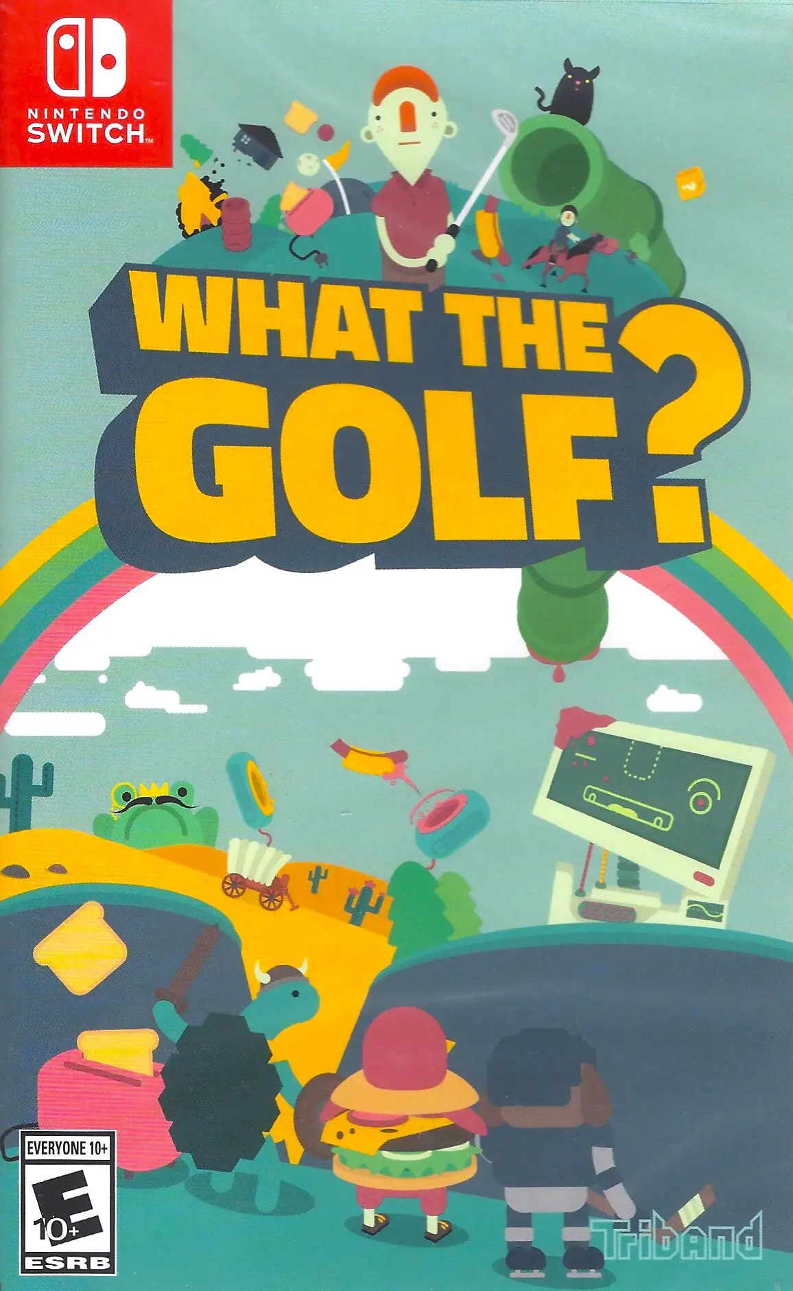 Capa de WHAT THE GOLF? [iam8bit]