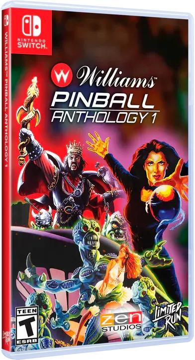 Capa de Williams Pinball Anthology 1