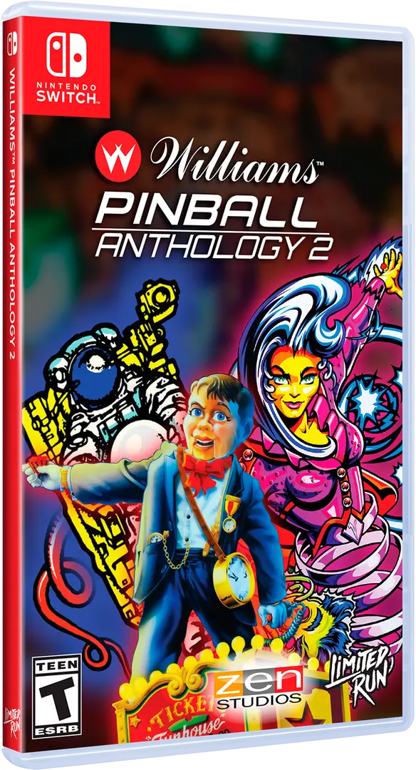 Capa de Williams Pinball Anthology 2