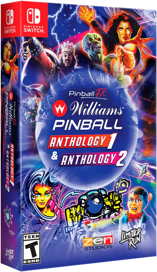 Capa de Williams Pinball Anthology Bundle Edition