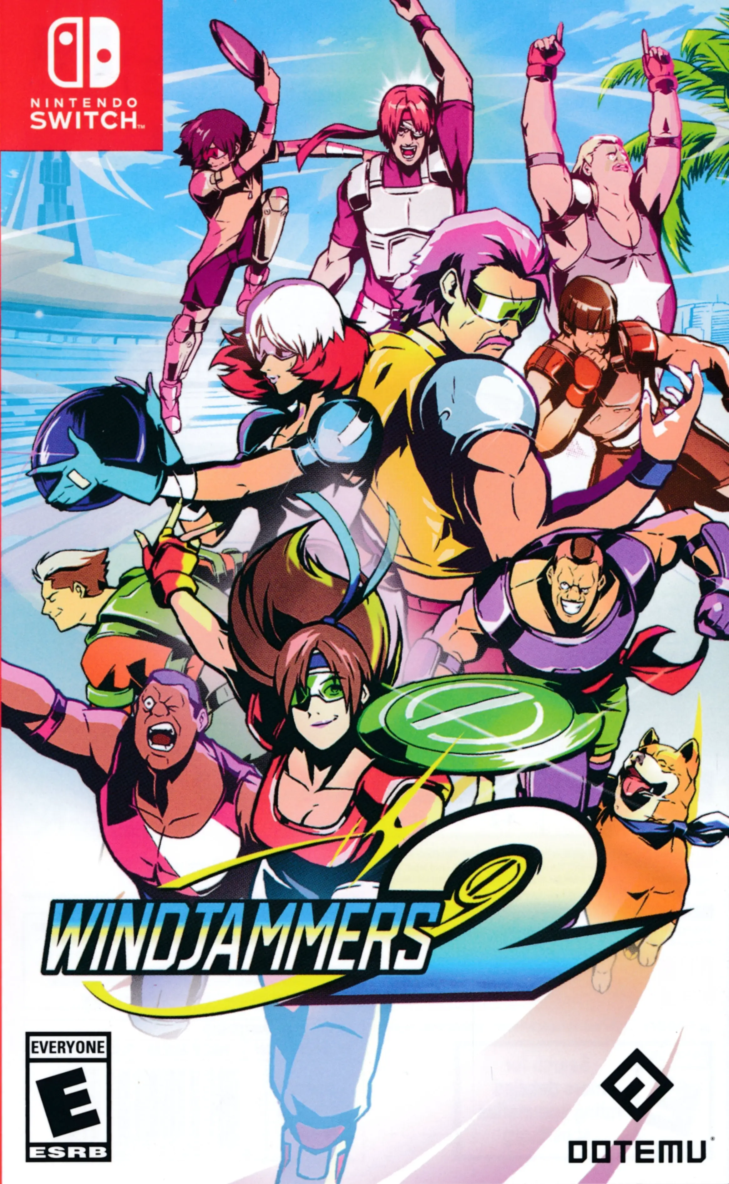 Capa de WindJammers 2 [Limited Run Games]