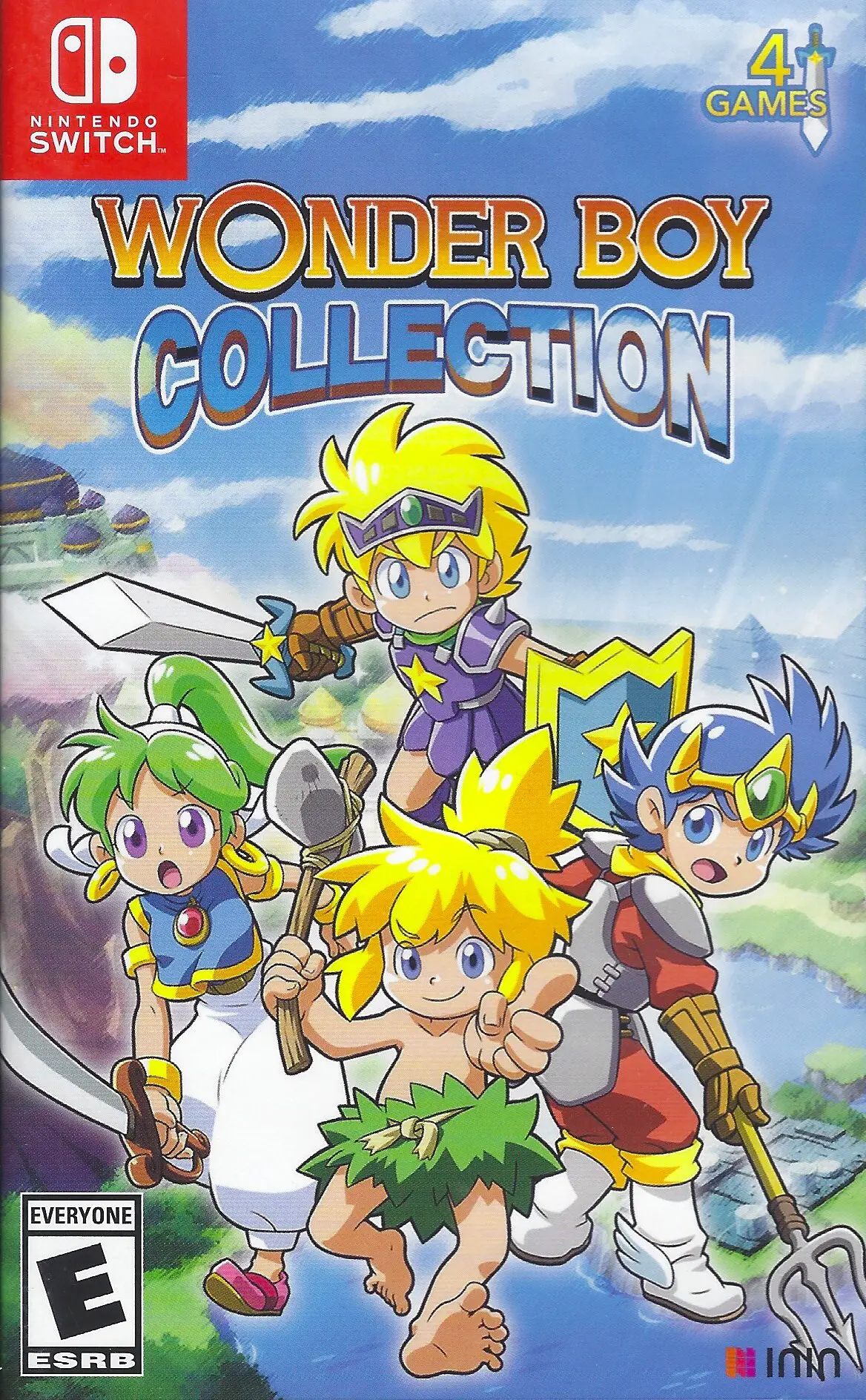 Capa de Wonder Boy Collection